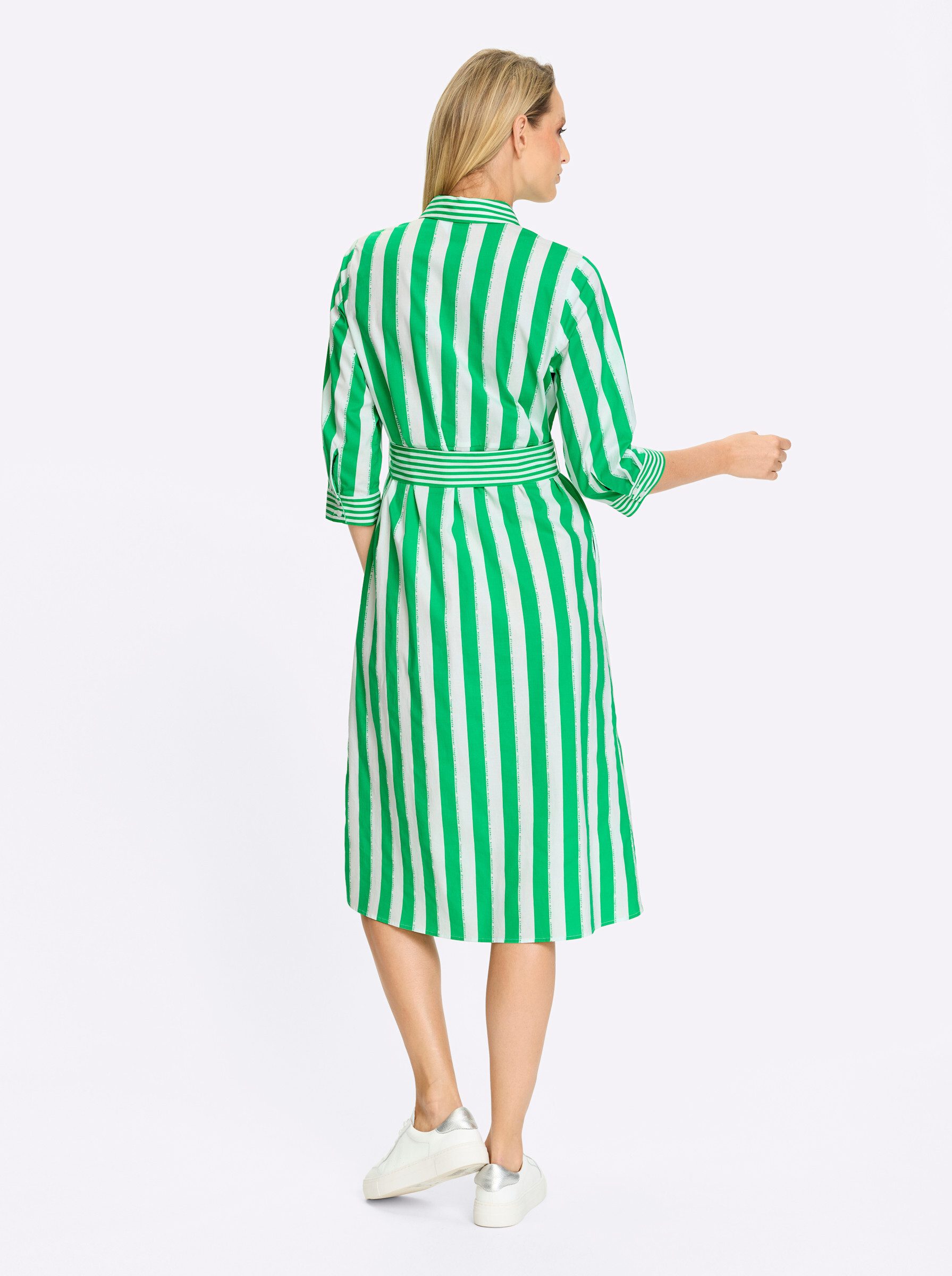 heine Etuikleid Streifenkleid 3/4-Arm