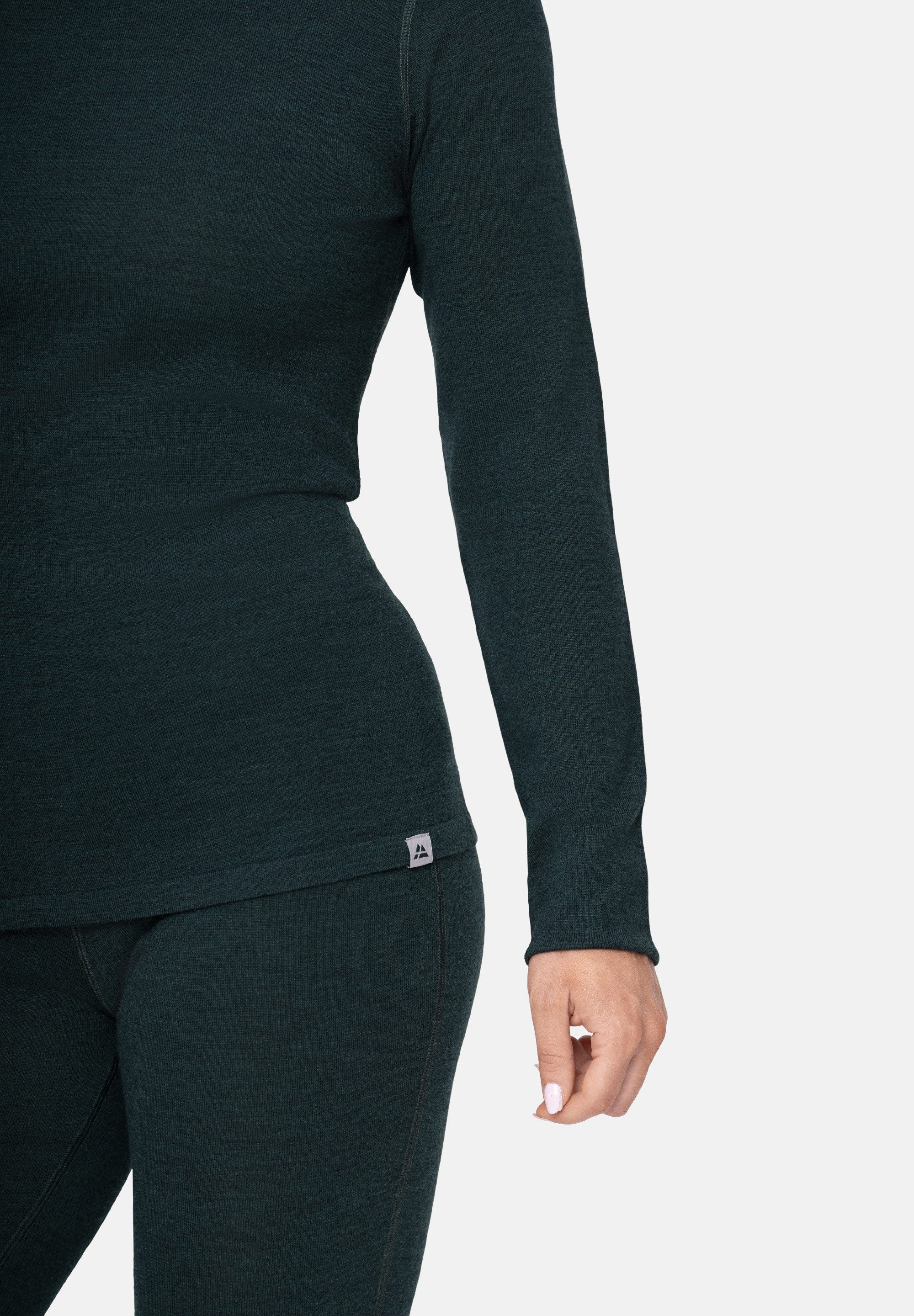 DANISH ENDURANCE Funktionsshirt Merino Langarm Shirt, weich & temperaturregulierend, Funktionsunterwäsche
