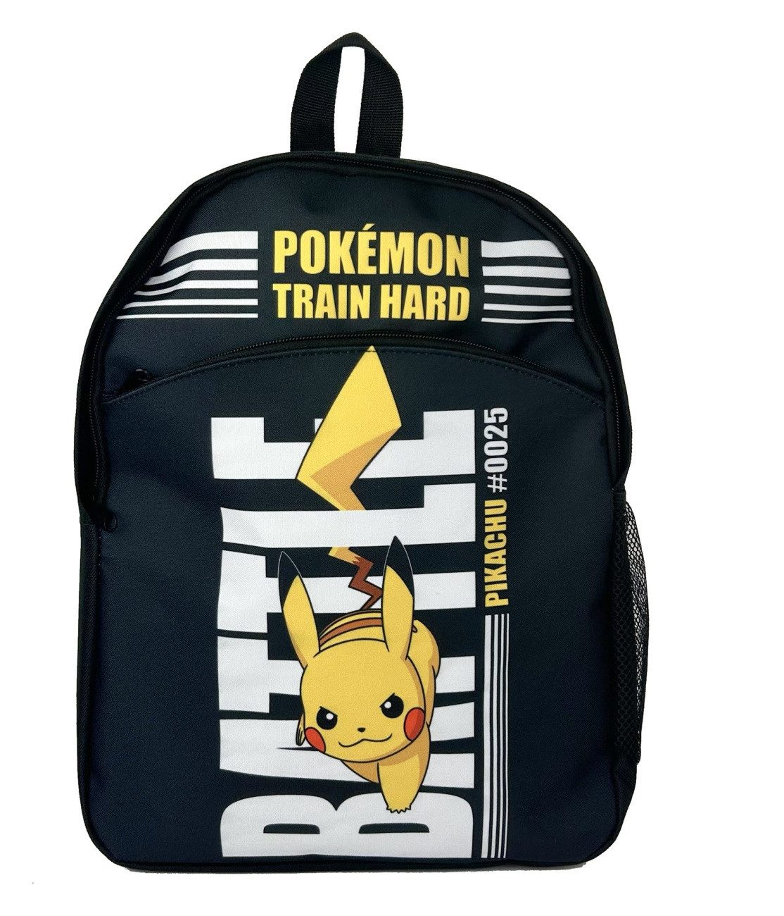 Thumbs Up Rucksack Pokémon Rucksack Pokémon Train Hard Schwarz