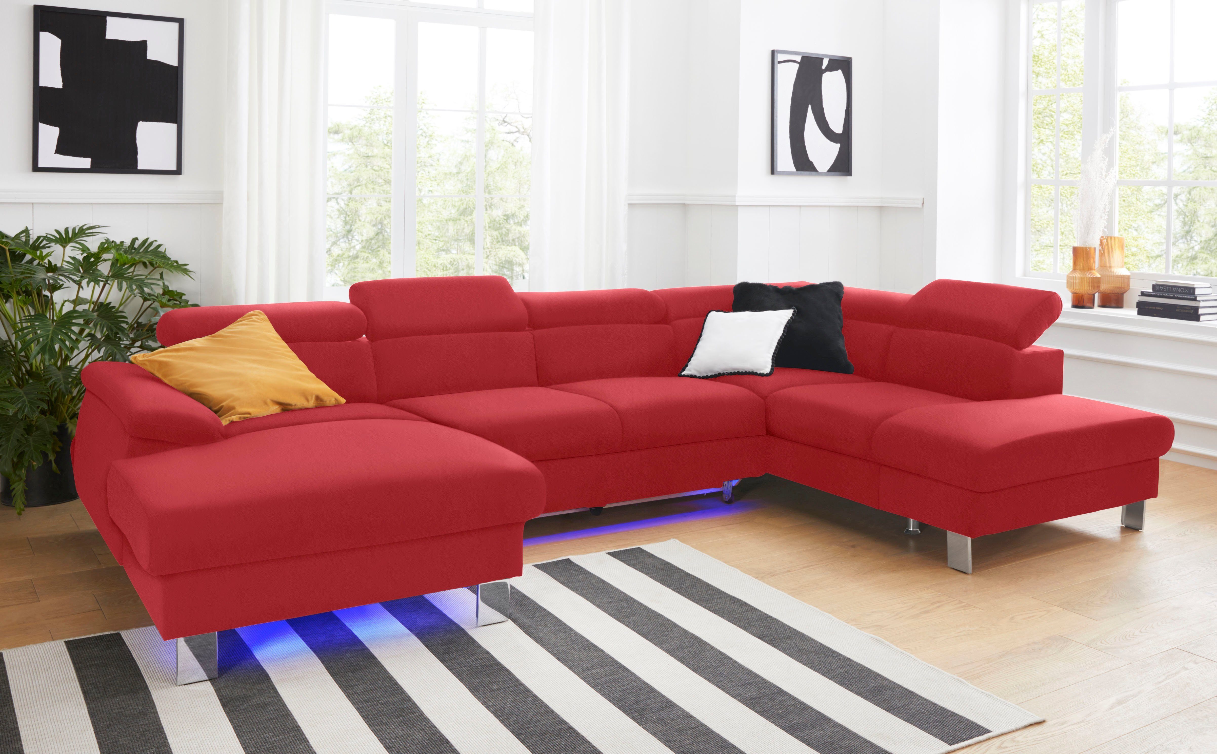 COTTA Polstergarnitur Komaris U-Form, (Set), Set günstig online kaufen