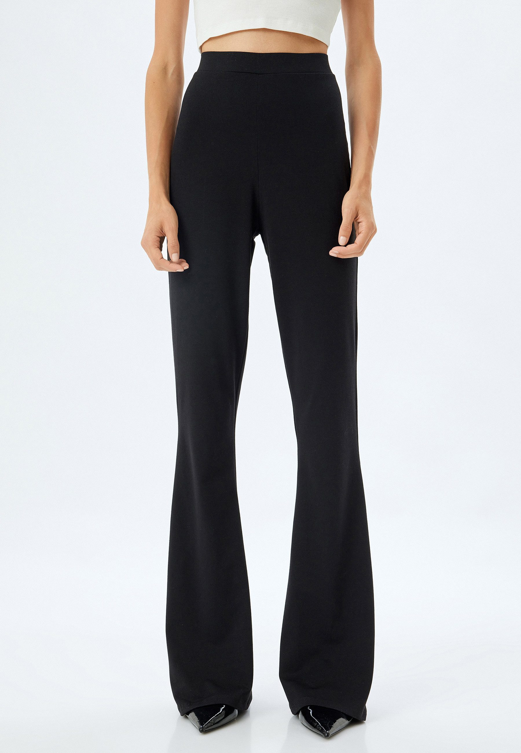 Koton Schlaghose Normale Leibhöhe Flare