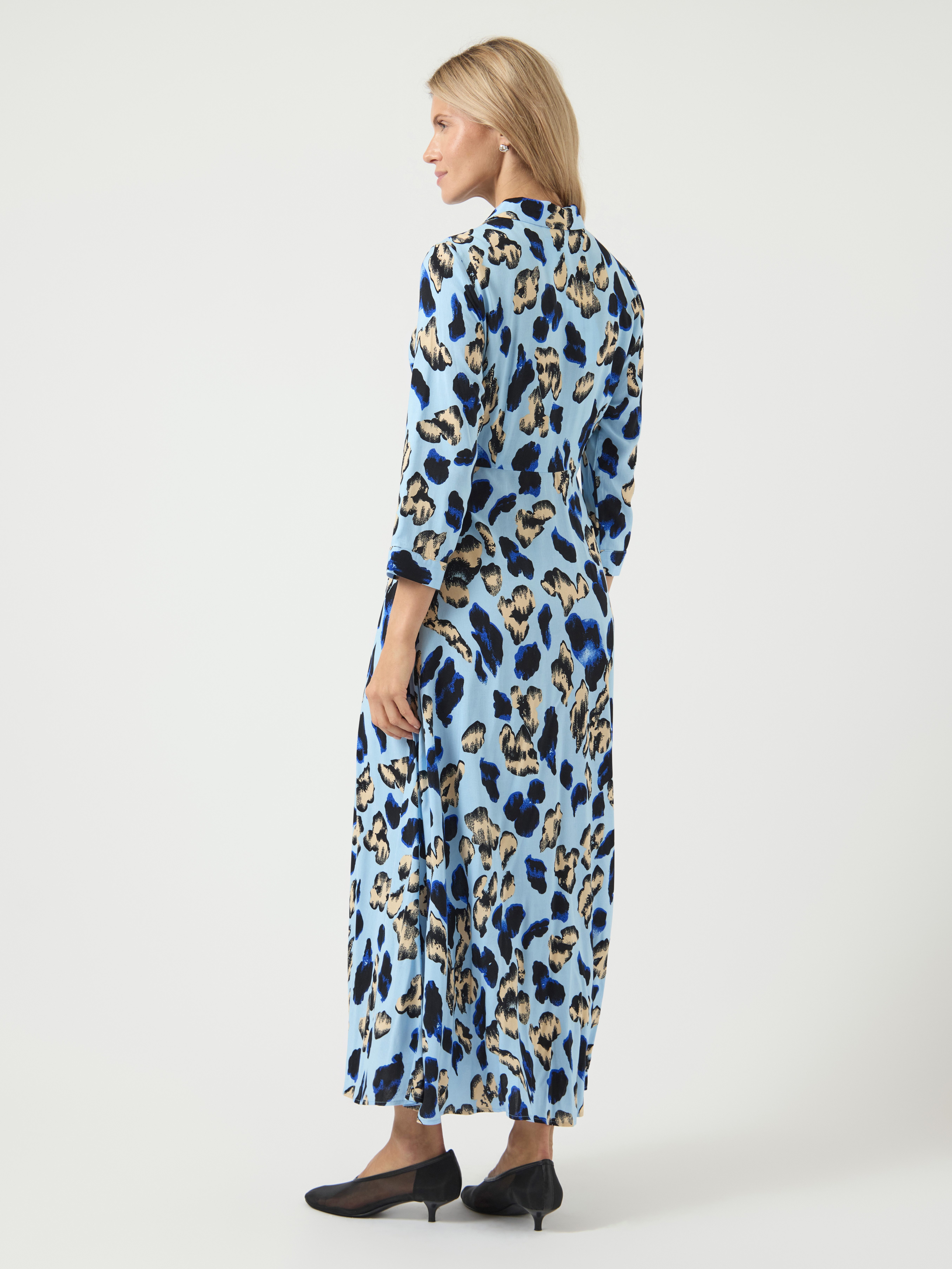 Y.A.S Hemdblusenkleid YASSAVANNA LONG SHIRT DRESS Sommerkleid, mit 3/4 Ärmel