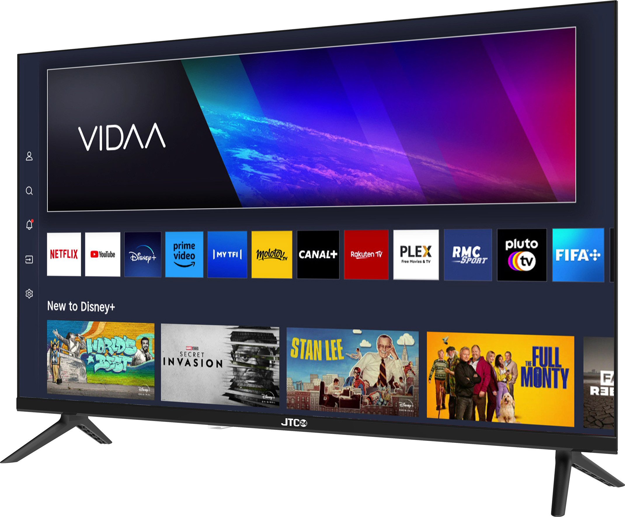 JTC-24 JTCS32H39323FL LED-Fernseher (80,...