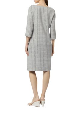 Comma Maxikleid Tweedkleid mit 3/4-Arm