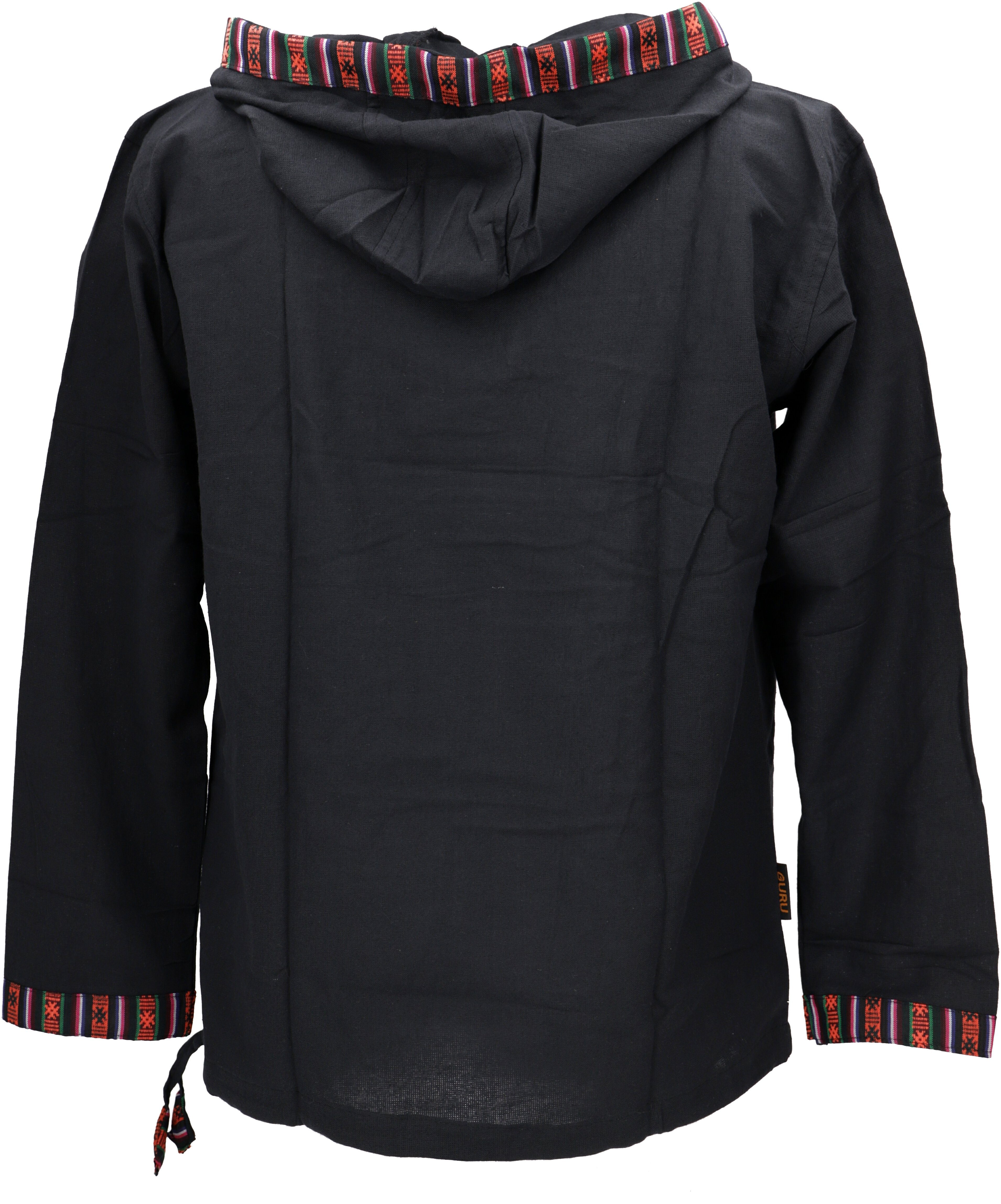 Guru-Shop Hemd & Shirt Yoga Hemd, Goa Hemd, Ethno Sweatshirt, leichter.. Hippie, Ethno Style, alternative Bekleidung – Bild 2 von 4