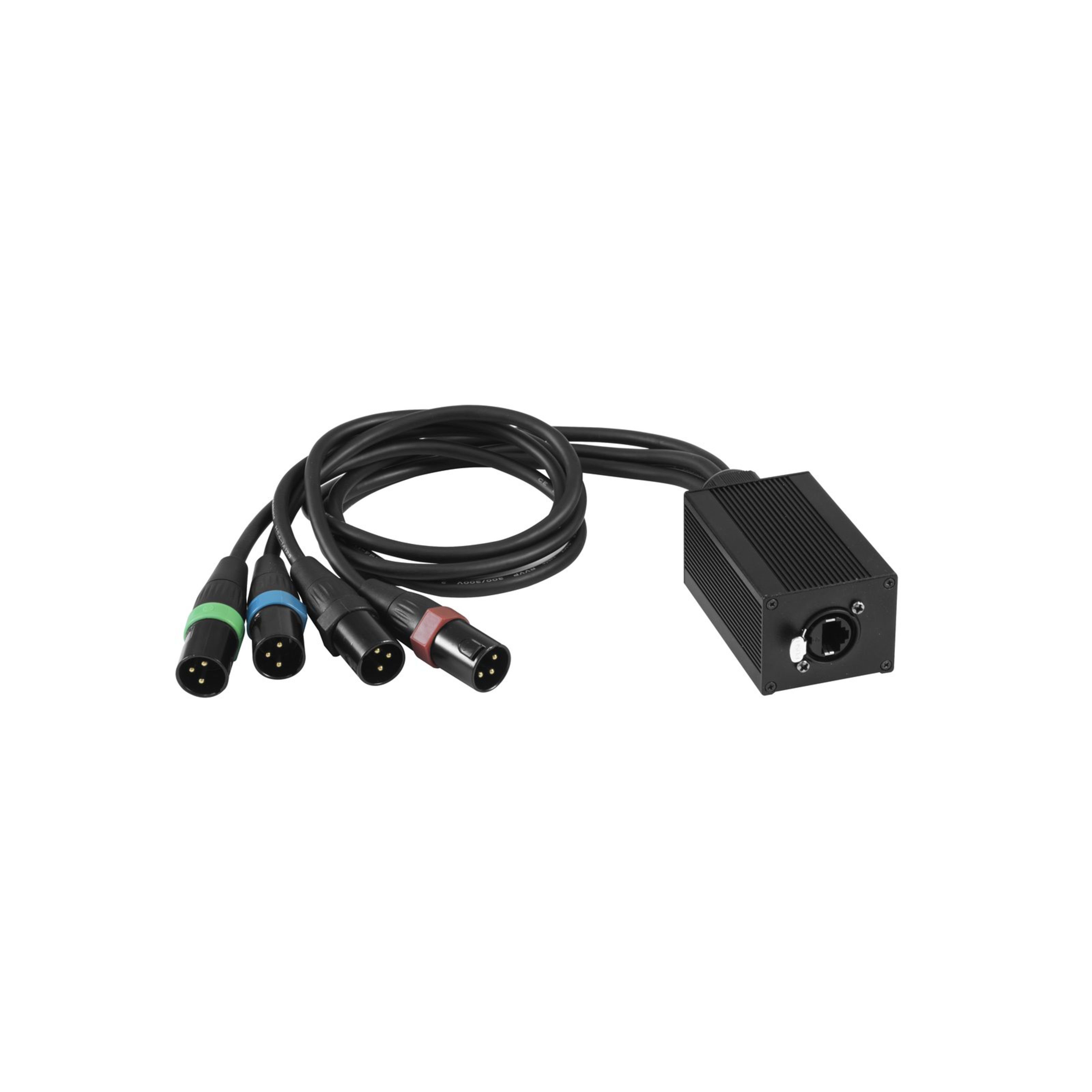 EUROLITE Lampen-Verbindungskabel, DNK-1 Adapter DMX-RJ45 - DMX Kabel