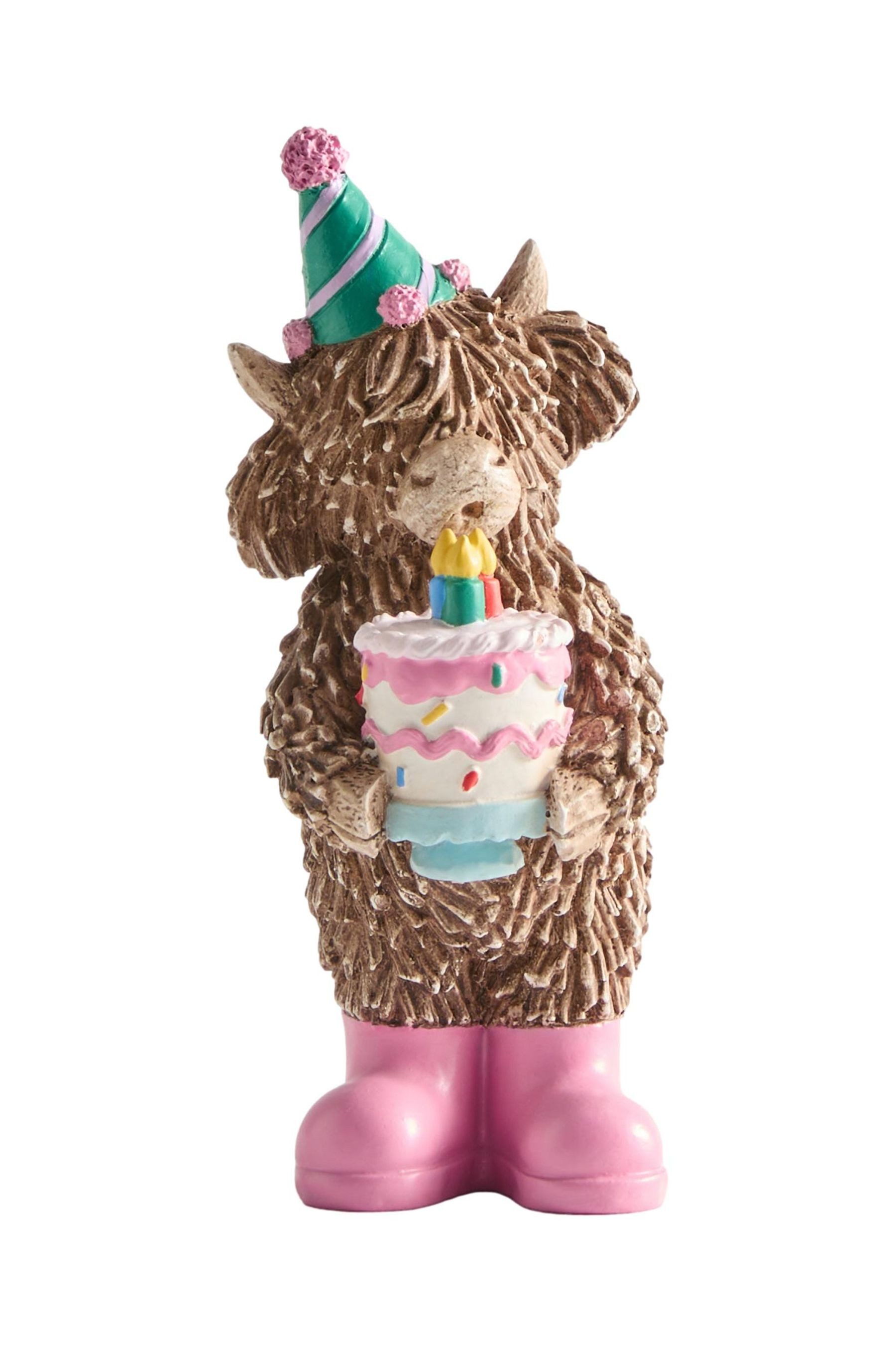 Dekoobjekt Geburtstag-Ornament, Hamish Hochlandrind