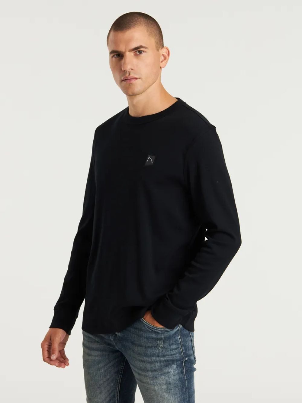 CHASIN' Langarmshirt HELY - Longsleeve im Regular Fit - Langarmshirt