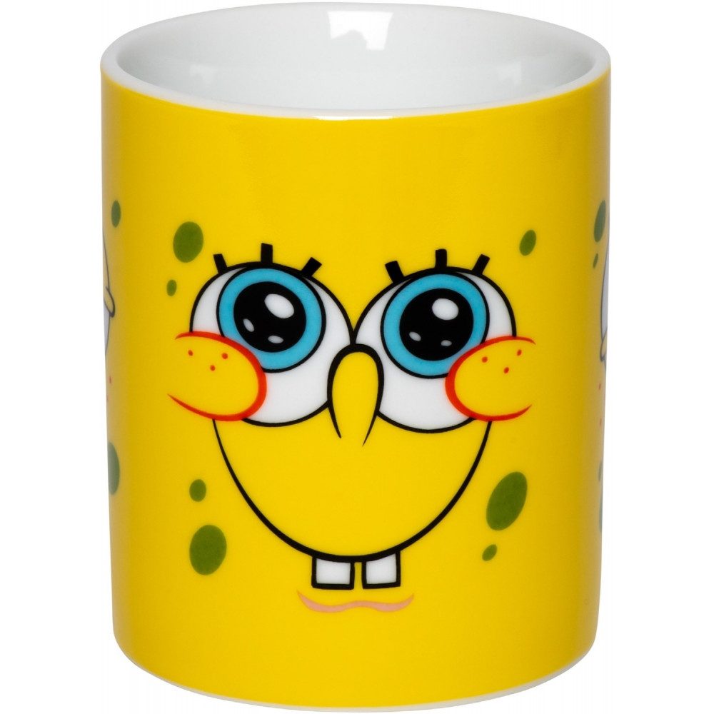 United Labels® Single Geschirr-Set Spongebob Tasse für Fans von Spongebob - United Labels, 1 Personen, Keramik