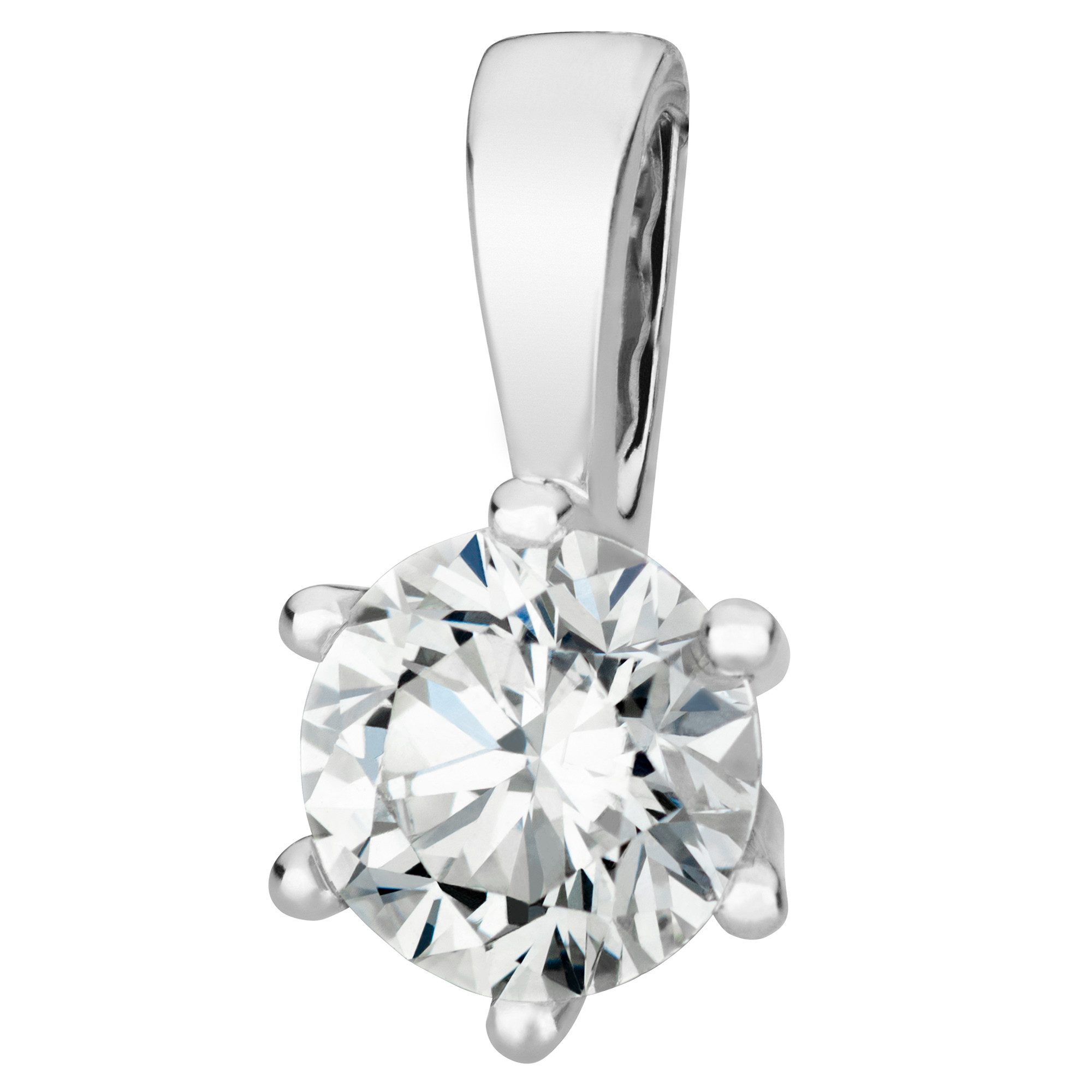 Orolino Kettenanhänger Gold 750 mit natürlichem Brillant 0,50 ct.