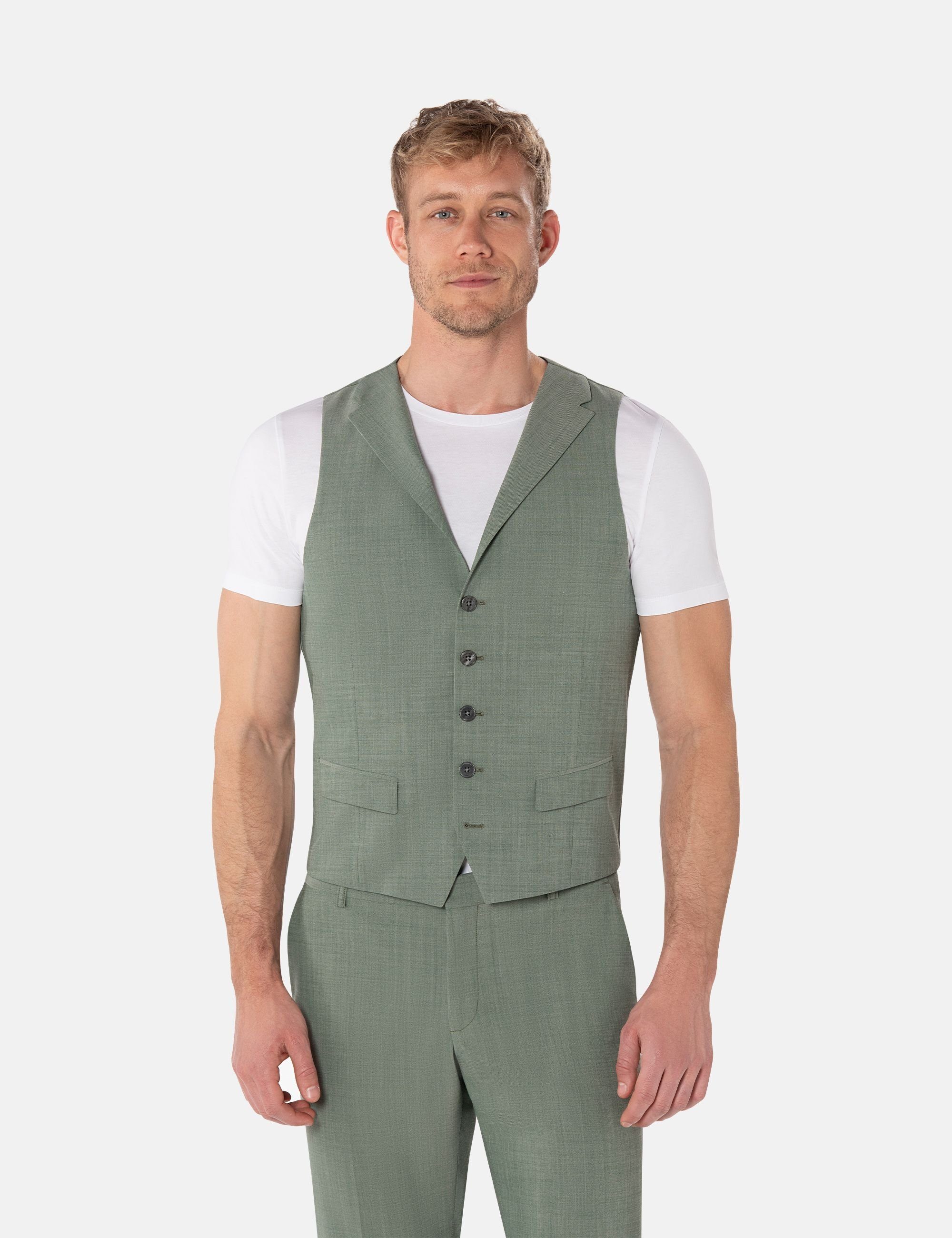 BENVENUTO. Anzugweste SALVINO (1-tlg) im Slim-Fit günstig online kaufen