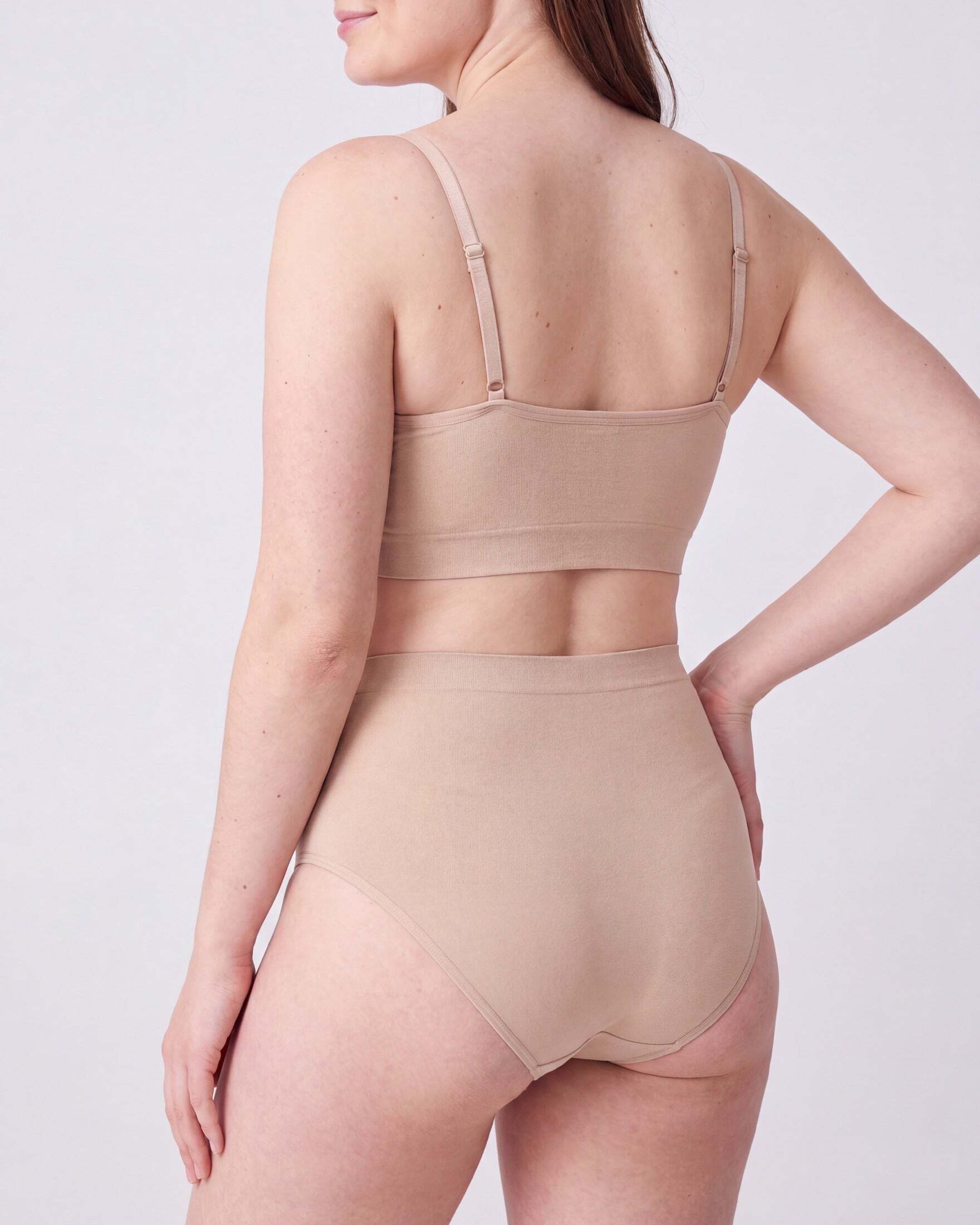 SNOCKS Bustier Shaping BH mit Spaghettiträgern Damen (1-tlg) mit herausnehmbaren Cups