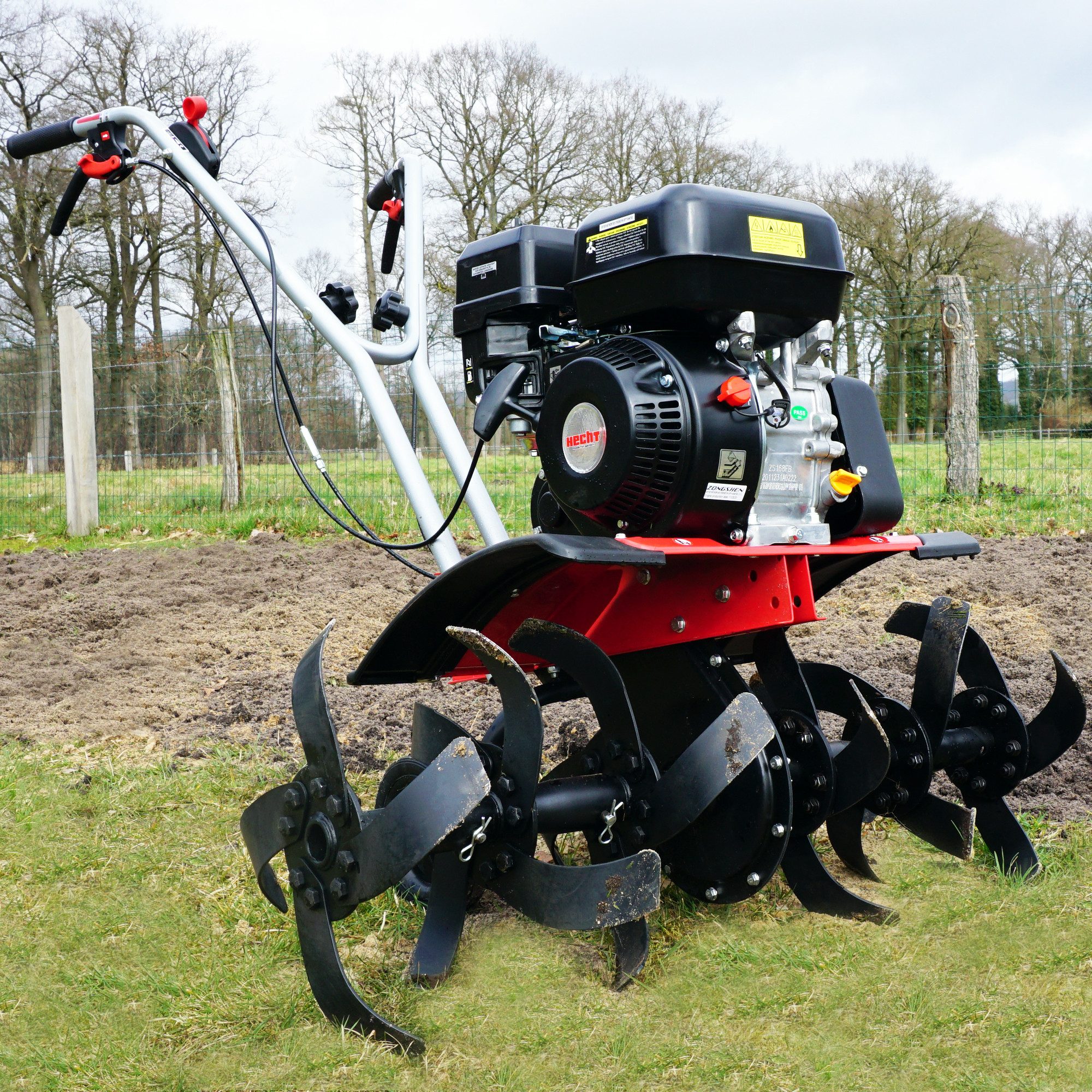 Hecht Benzinmotorhacke Gartenfräse 785, 84 cm Arbeitsbreite, 6,5 PS, 155 U/ günstig online kaufen