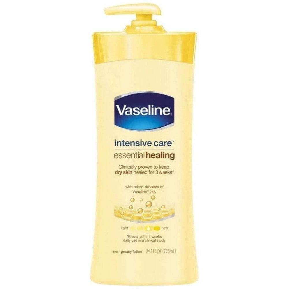 Vaseline Körperlotion Vaseline Intensive Care Essential Healing Hand und Körperlotion 725ml