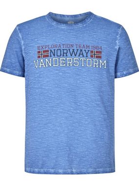 Jan Vanderstorm T-Shirt DIETHELM mit seitlichen Schlitzen