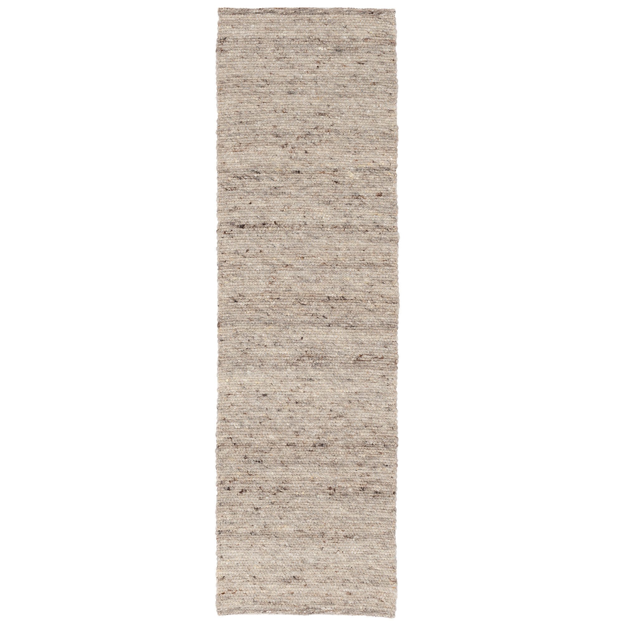 Pergamon Läufer Natur Teppich Läufer Wolle Alaska Meliert, Läufer, Höhe: 12 günstig online kaufen