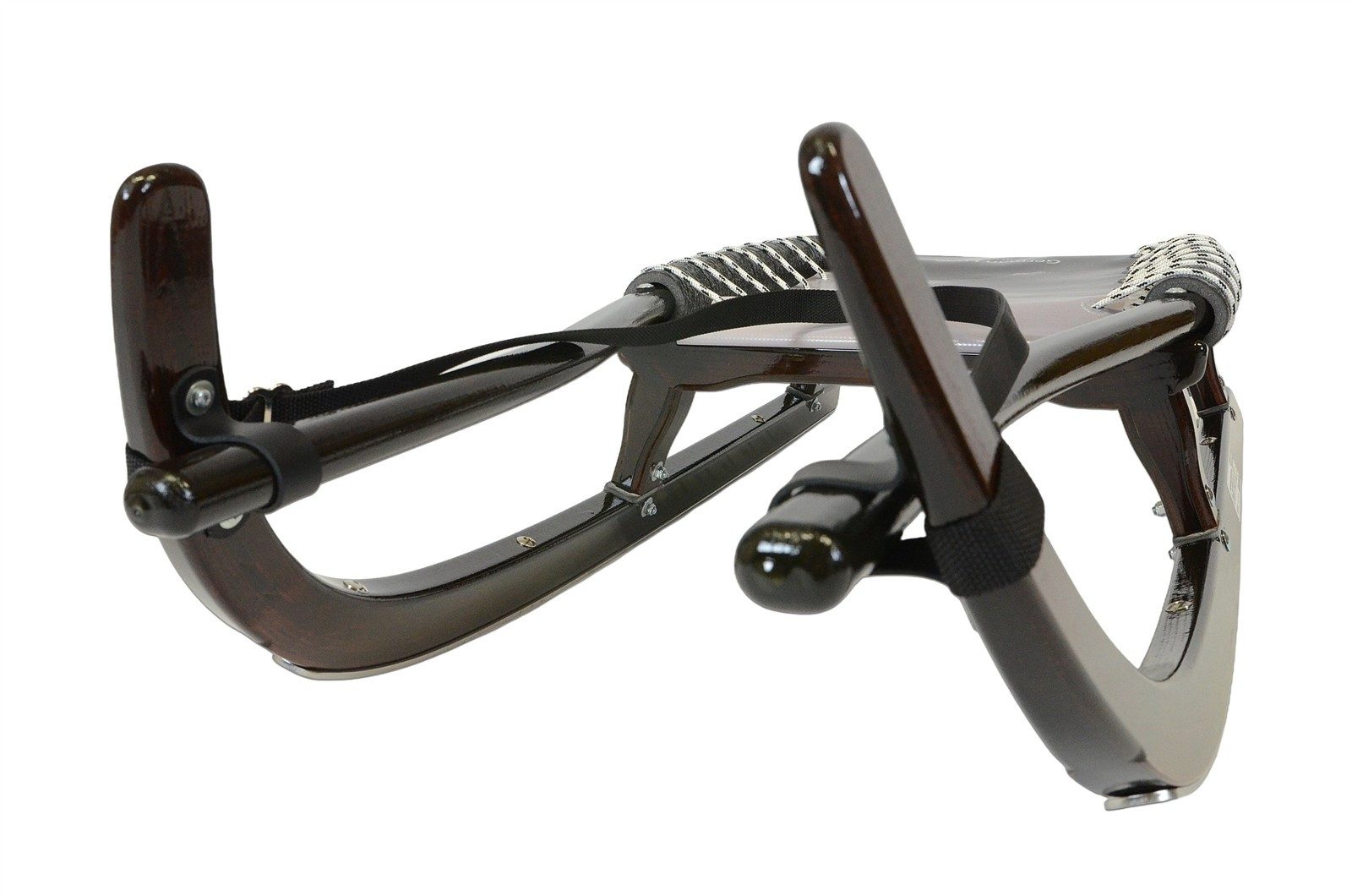German Luge Rodel GL-Rodel-128 cm Doppel Farbe braun
