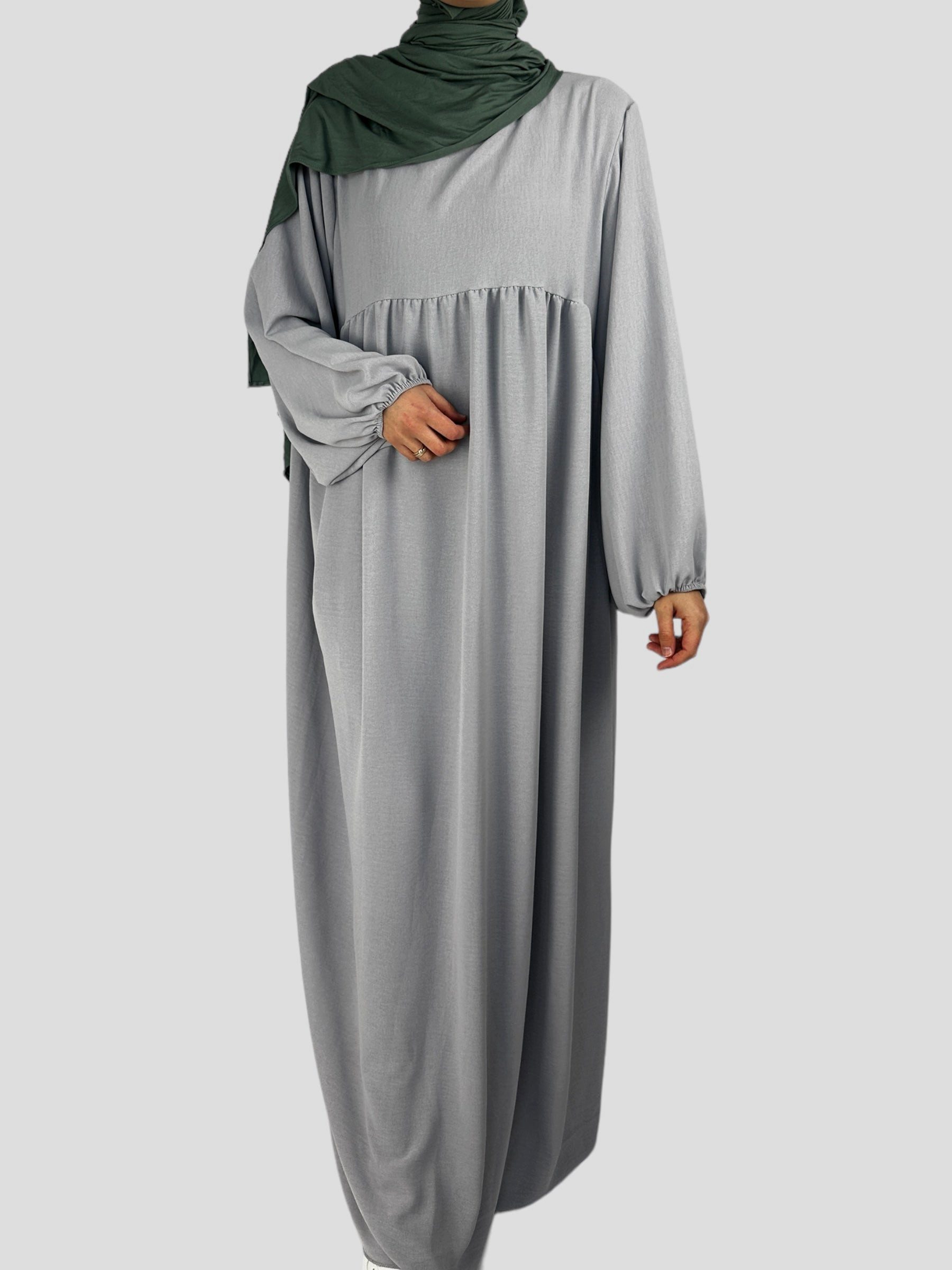Ballonkleid Abaya Inaya Ballonärmel Kleid Islamische Gebetskleidung Kaftan Jazz