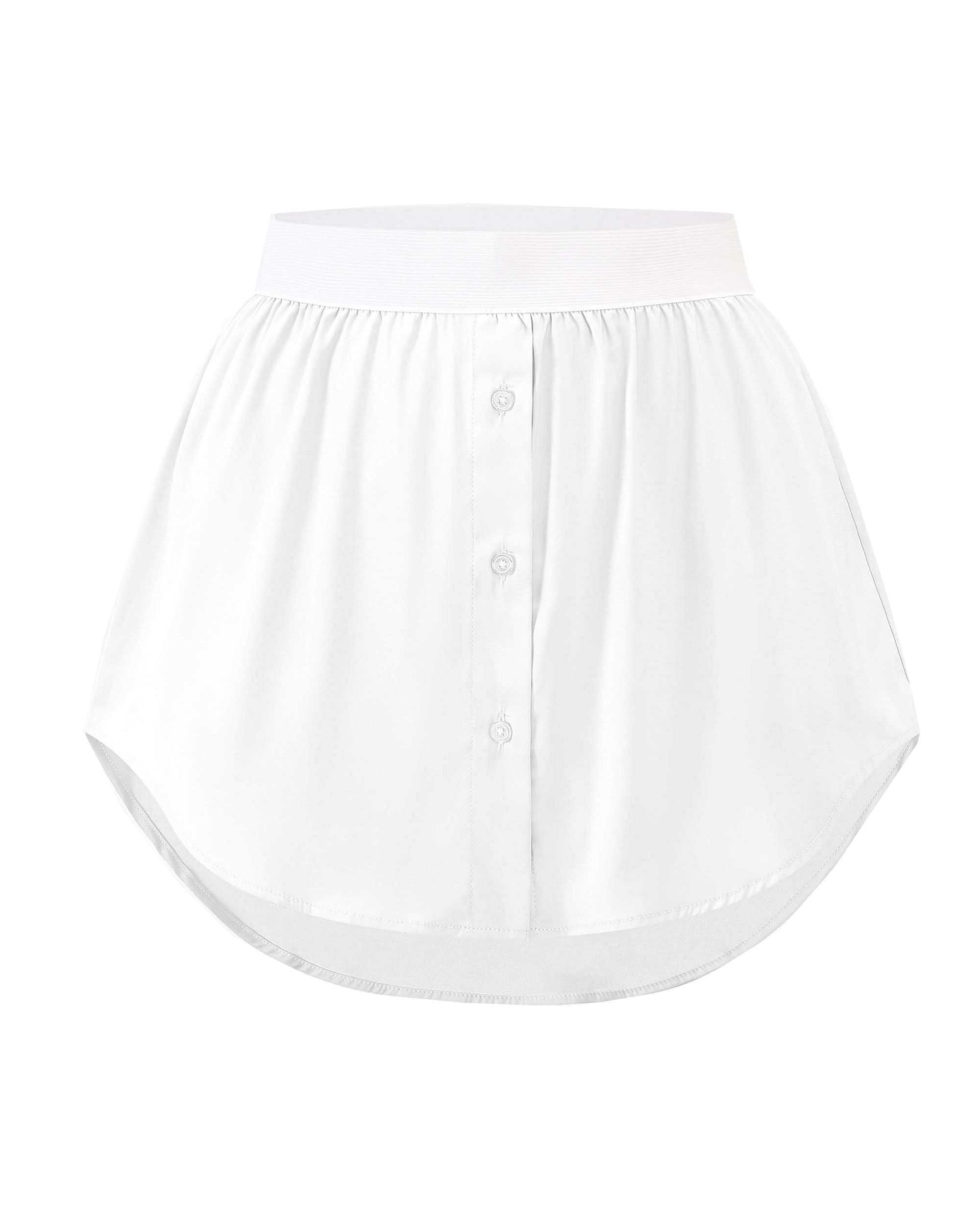 SASSYCLASSY Unterrock Blusenrock aus Spitze für Damen Eleganter Unterrock m günstig online kaufen