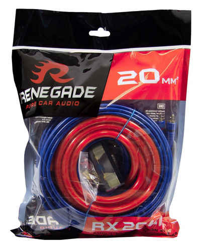 Renegade Renegade RX20KIT 20mm² Kabelset Auto-Lautsprecher