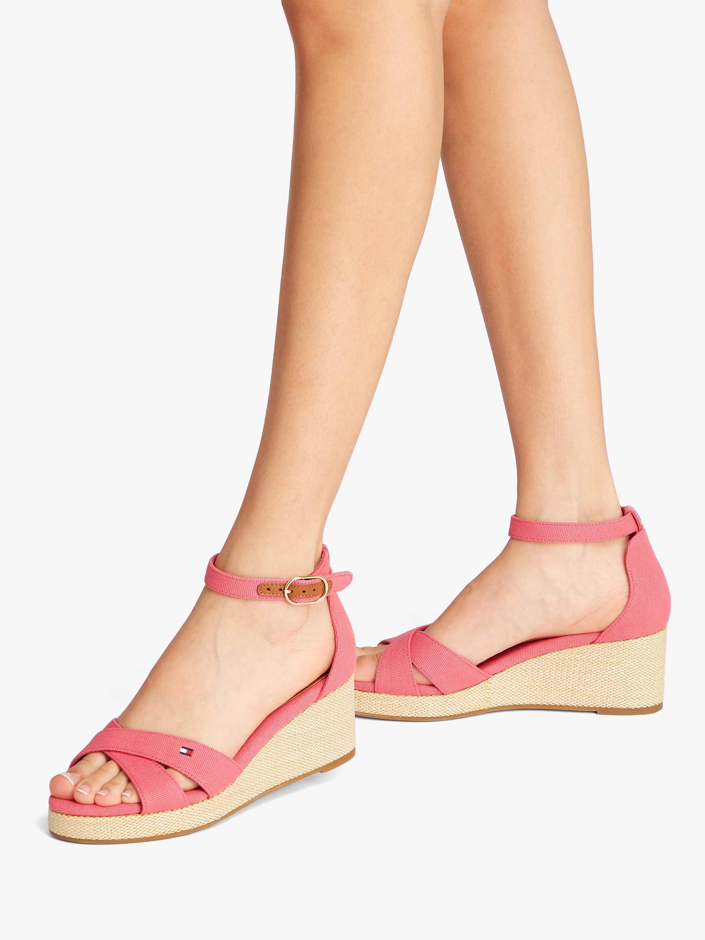 Tommy Hilfiger FLAG CRISS-CROS MID WEDGE günstig online kaufen