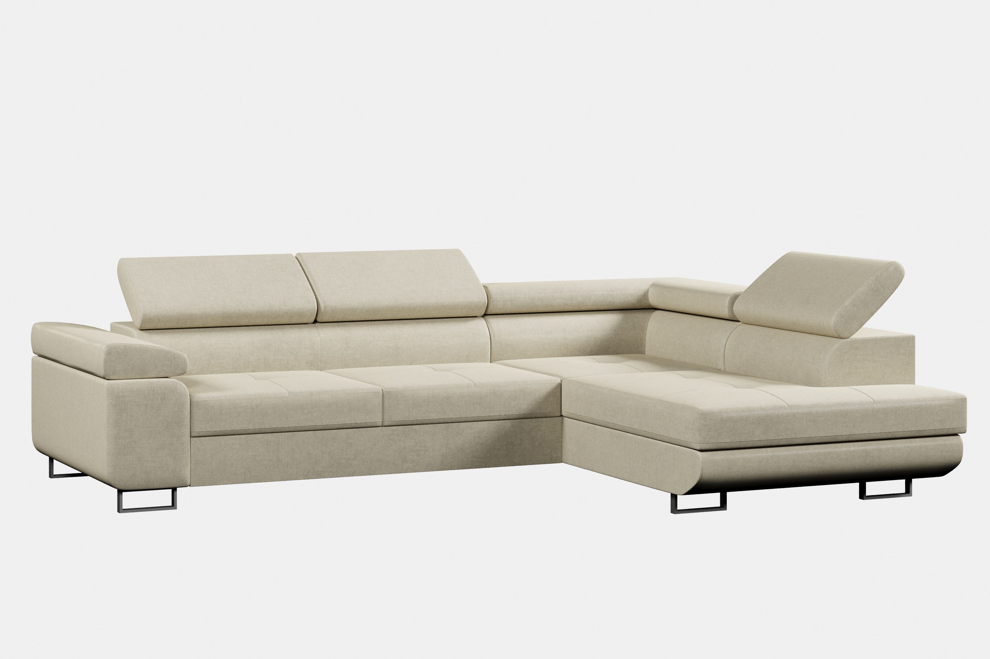 MOEBLO Ecksofa BUZZ L, mit Schlaffunktion, günstig online kaufen