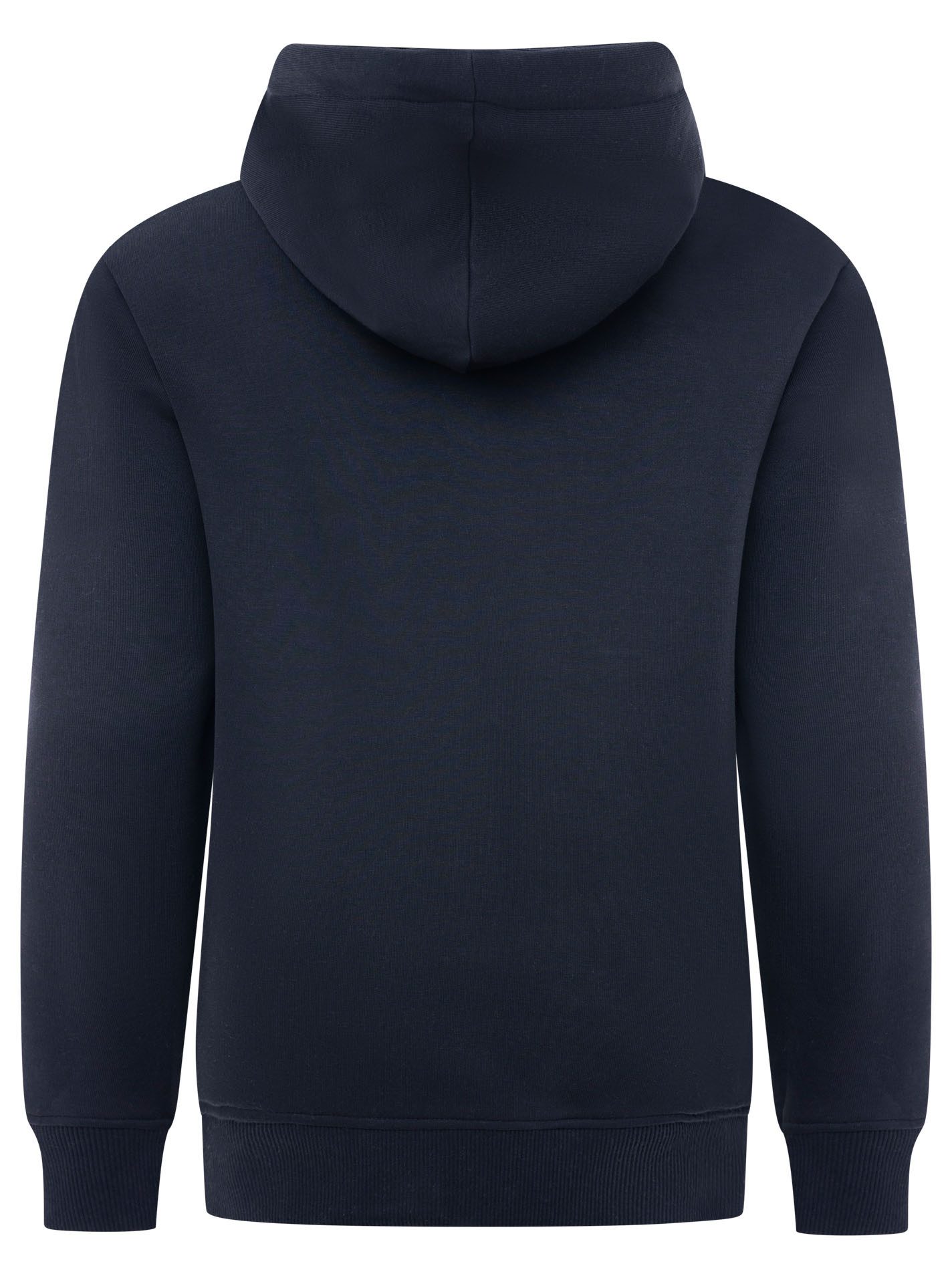 Zwillingsherz Hoodie "Love Yourslef" runde große Frontstickerei, farbige Kordel, Kängurutasche – Bild 4 von 5