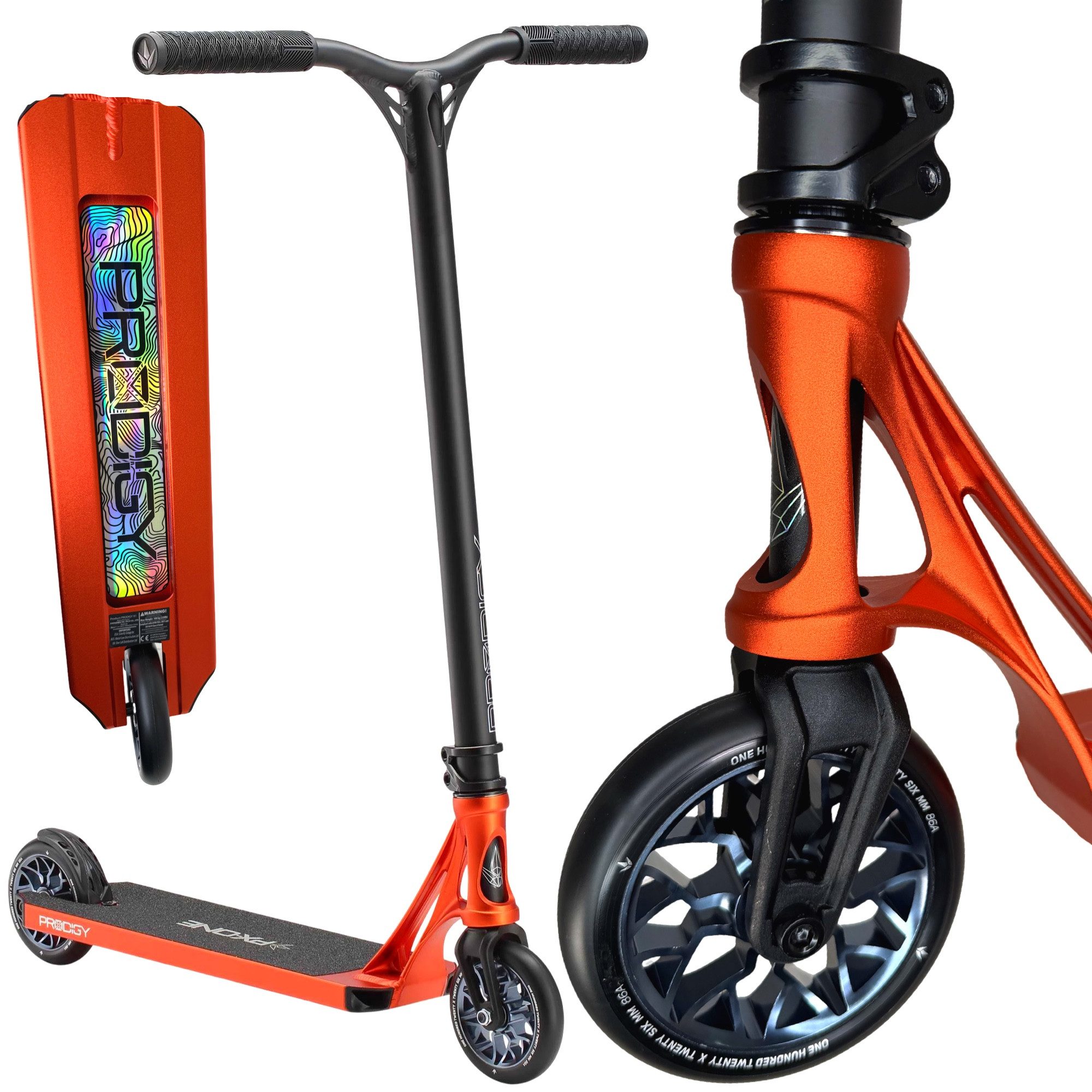 Stuntscooter Blunt Prodigy X One Complete Stunt-Scooter H=86cm Park Orange