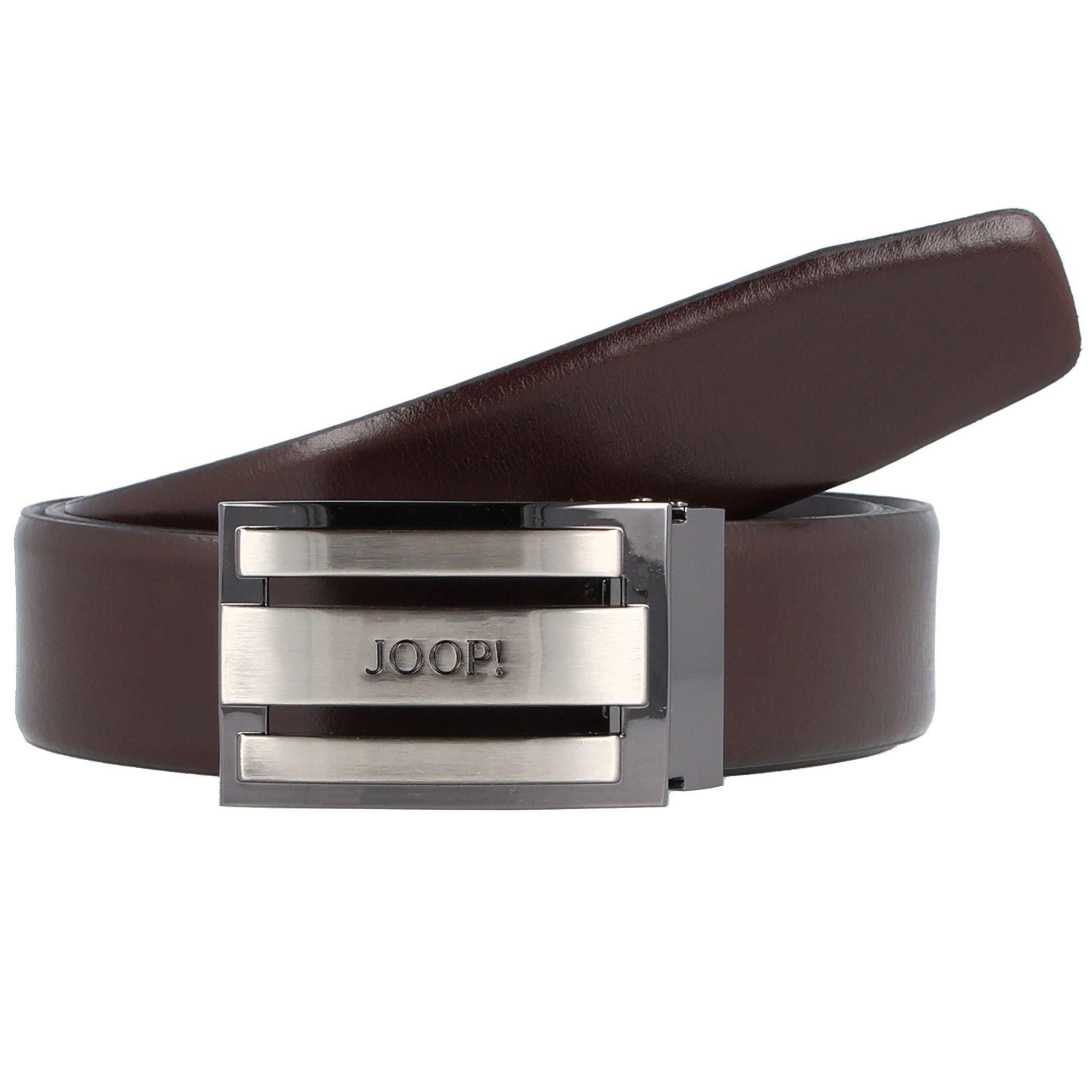 Joop! Ledergürtel Koppelverschluss dark brown