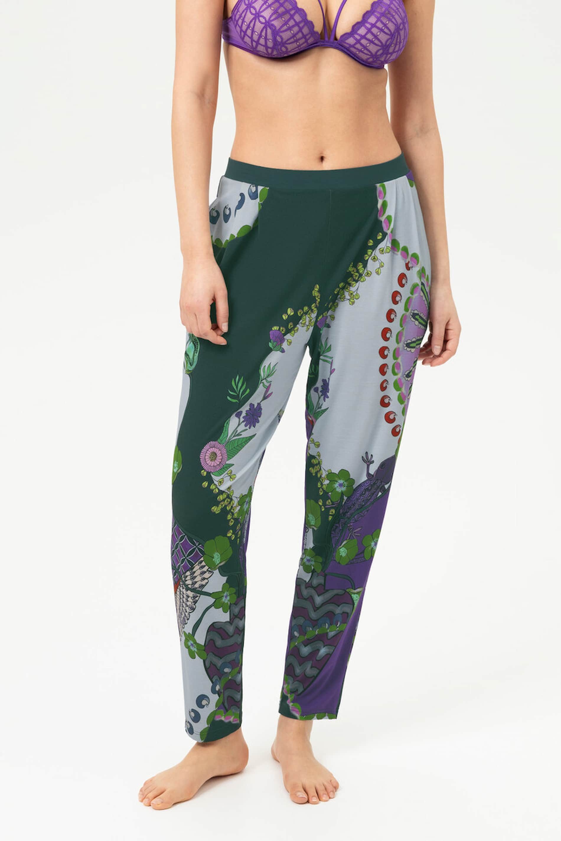Mey Homewearhose Hose knöchellang SECRET GLADE
