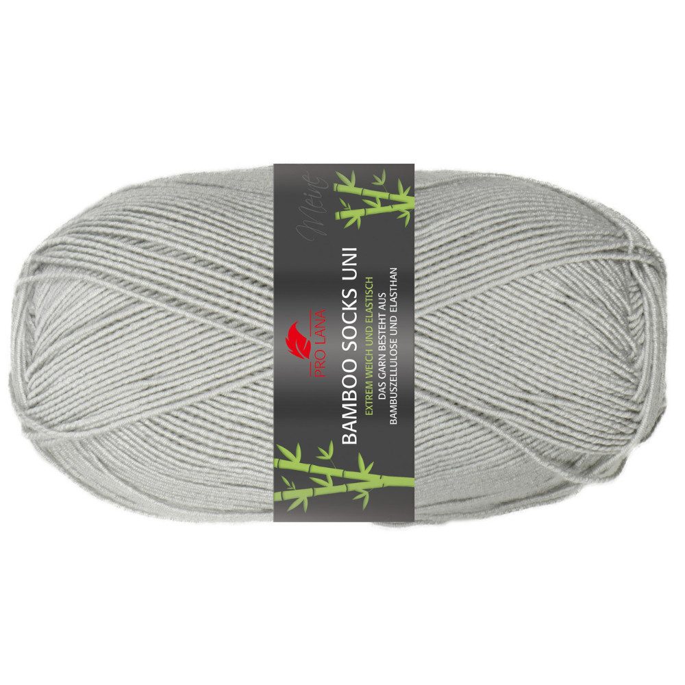 Pro Lana BAMBOO SOCKS UNI Häkelwolle, 400 m (seidenweiche und vegane 4-fach Sockenwolle), 100 g