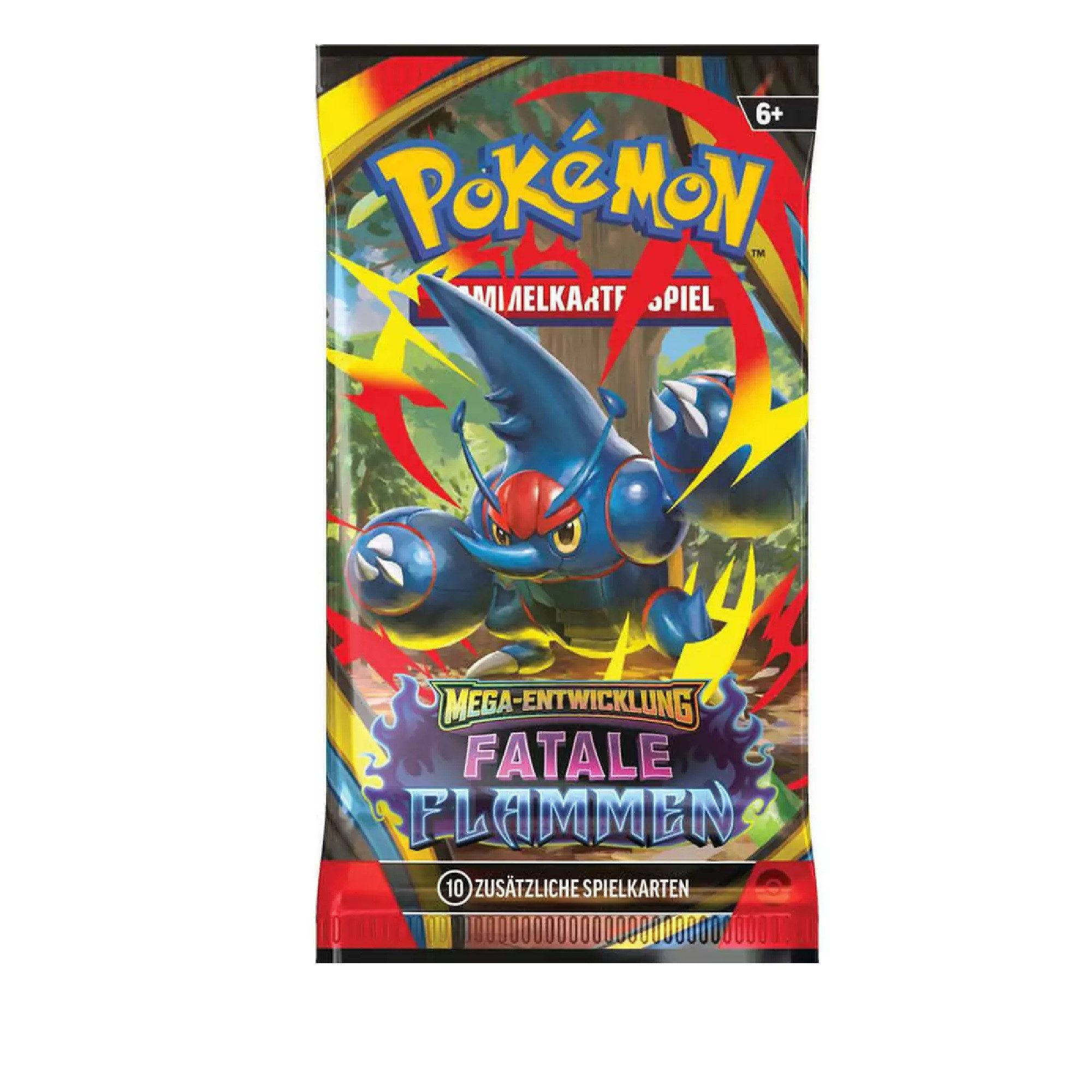 Amigo Spiel + Freizeit GmbH Sammelkarte Pokemon - Mega E. Fatale Flammen - Booster (De)