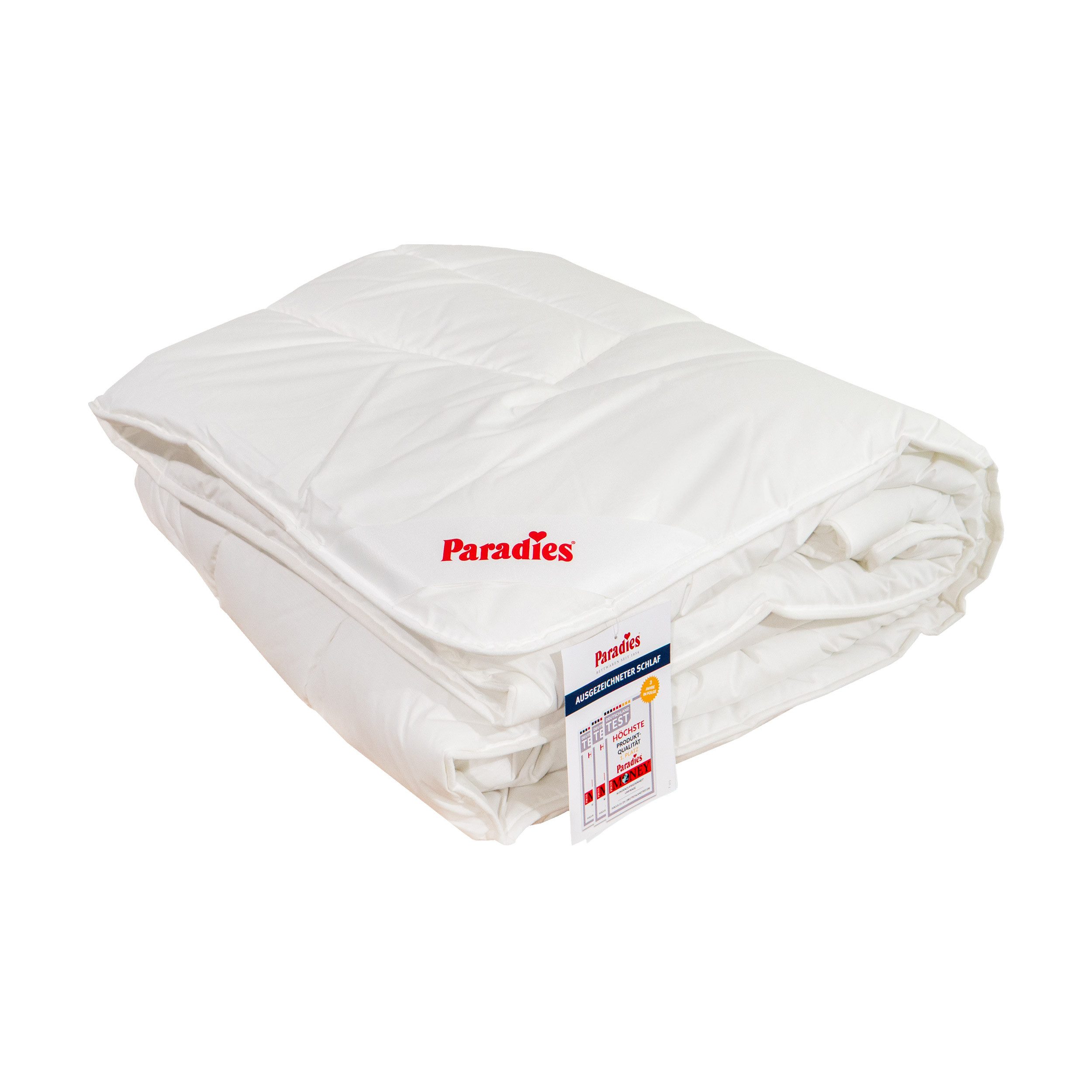 Paradies Microfaserbettdecke Nima Bio, Füllung: 80% Polyester, 20% Lyocell, Bezug: 100% Baumwolle, exzellente Wärmeisolierung bei gleichzeitiger Atmungsaktivität