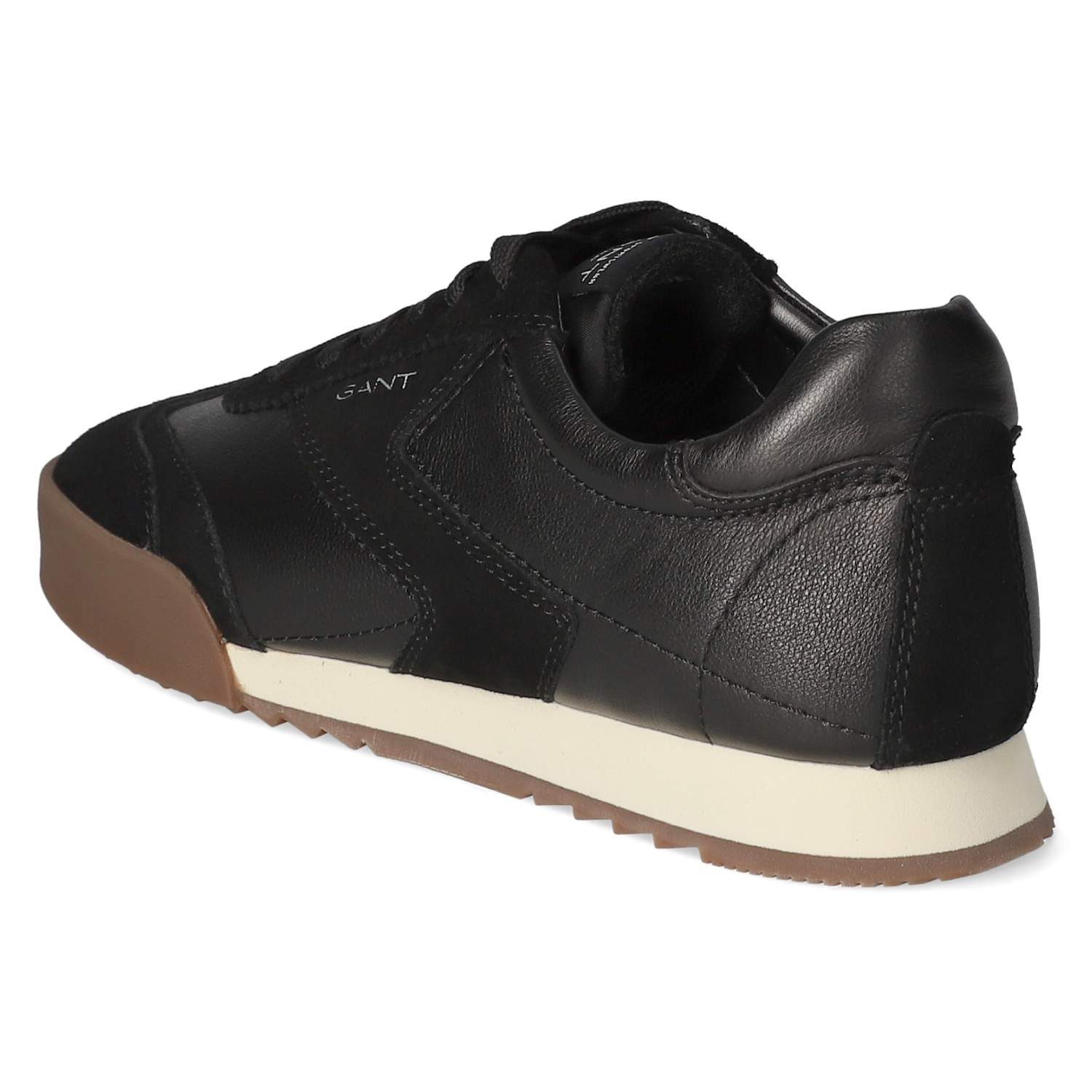 Gant Gant 31631003/G00 Herren Glattleder schwarz Schnürschuh
