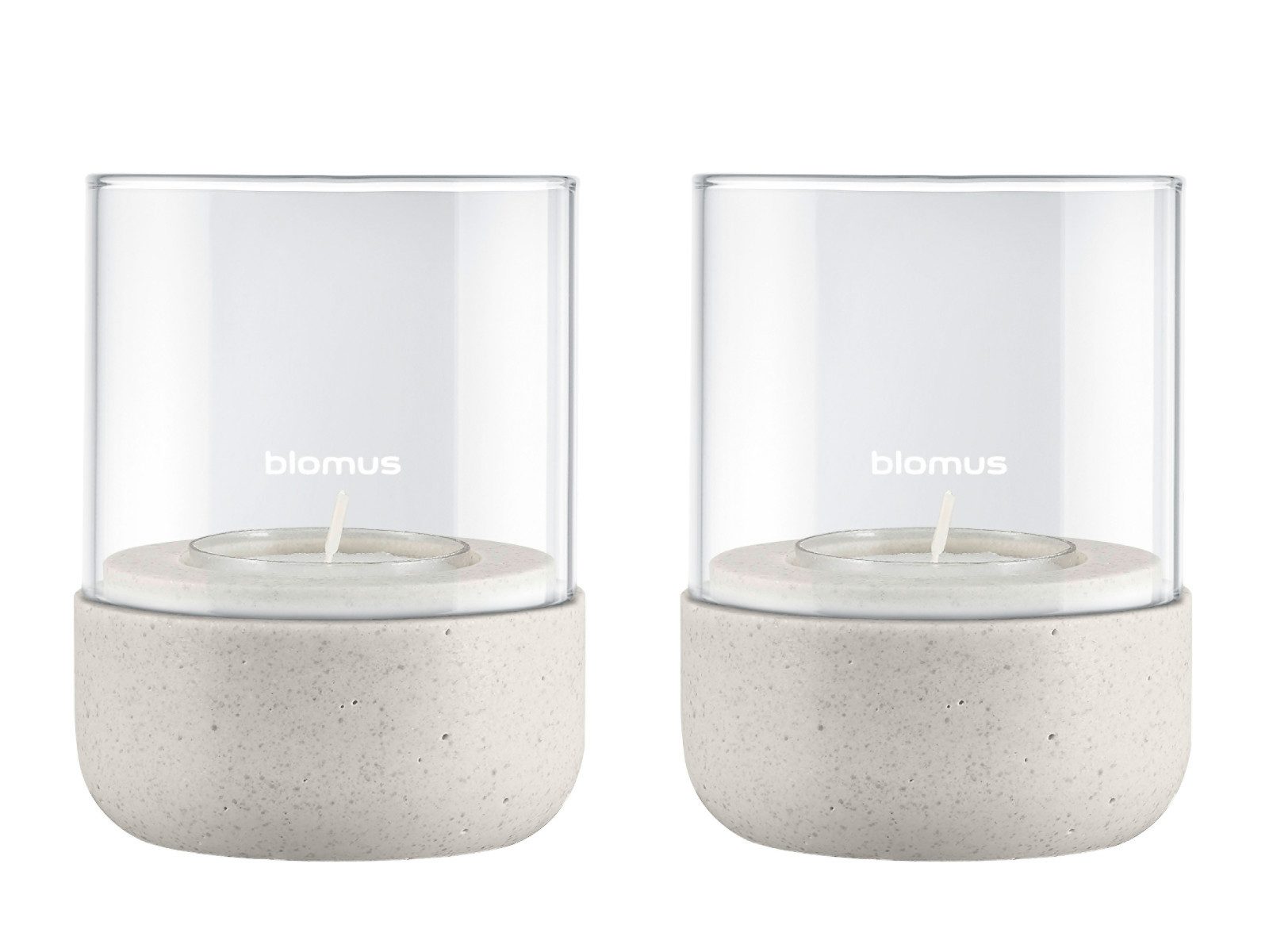 blomus Windlicht CALMA Windlicht moonbeam XS 2er Set