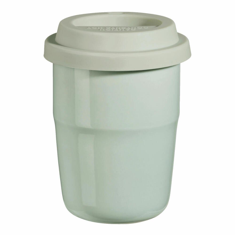 ASA SELECTION Thermobecher cup & go mint 200 ml, Porzellan