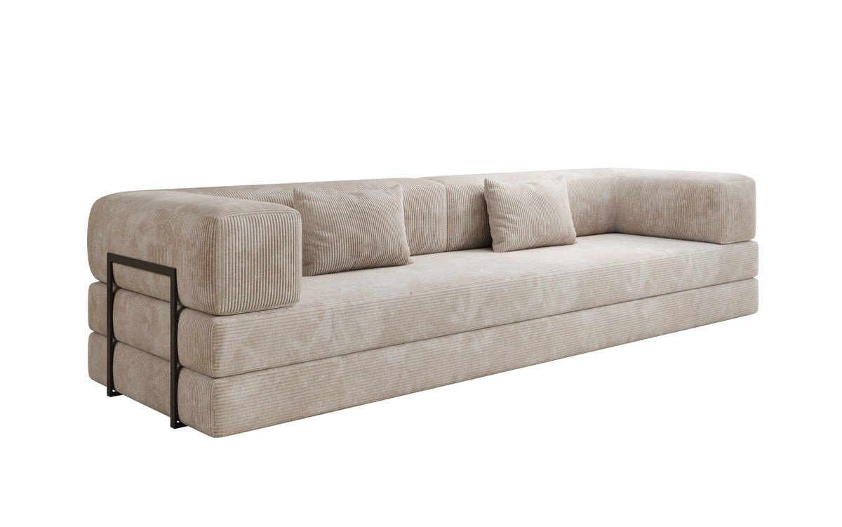 Luxusbetten24 Sofa Designer Sofa Lazy 3 Sitzer XXL, mit Liegefunktion und C günstig online kaufen
