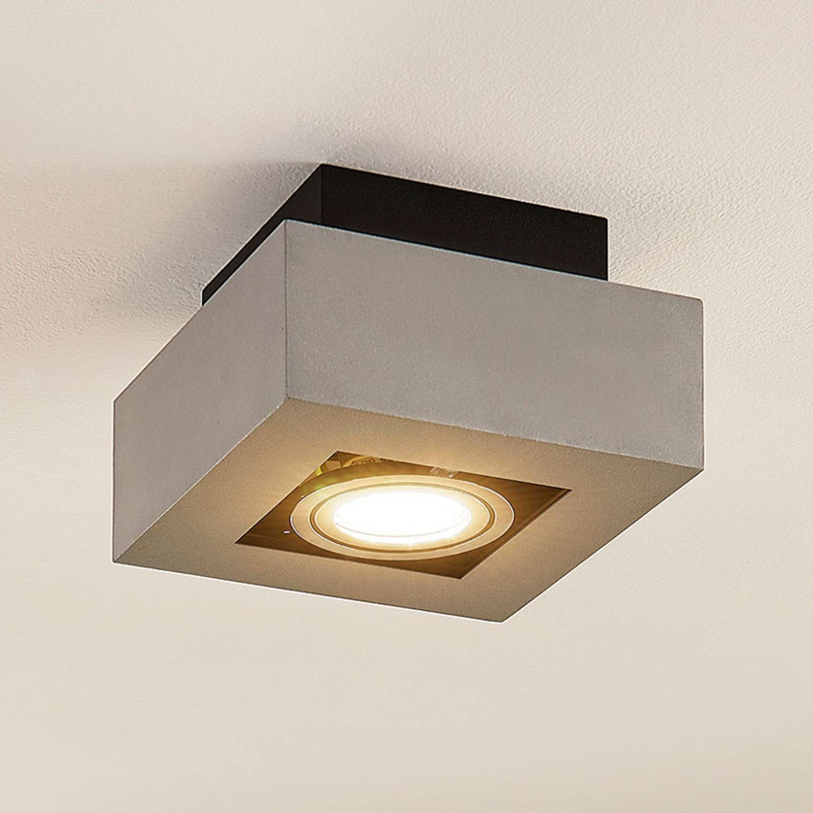 Arcchio Deckenstrahler Vince, Metall, Alu IP20, 1 x 10 W LED