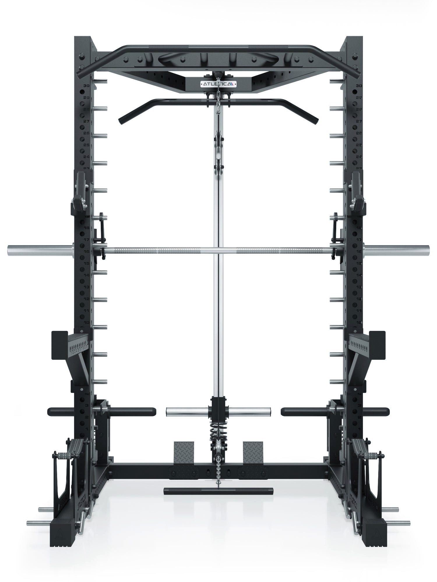 ATLETICA Power Rack R7 Nemesis, Plate Loaded Version