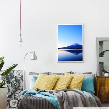 Sinus Art Poster 60x90cm Landschaftsfotografie Poster Mount Fuji in Japan