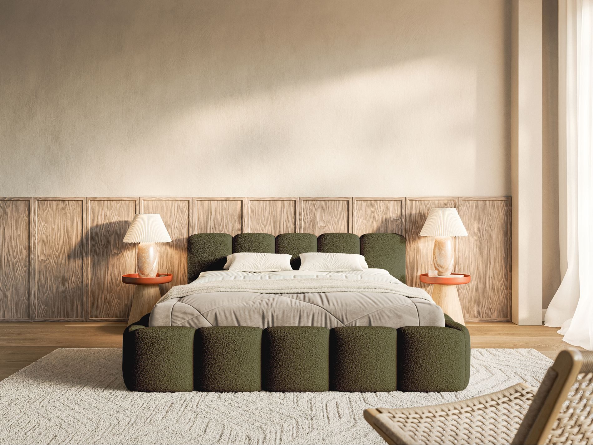 Selsey Polsterbett CLOUDY LOW, Doppelbett mit günstig online kaufen