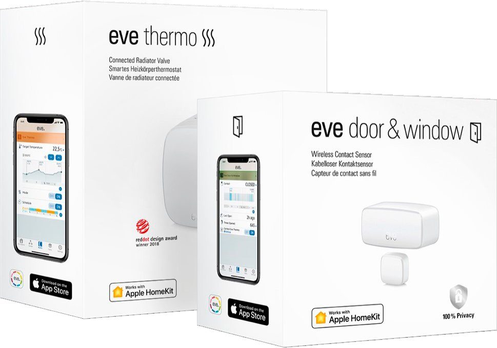 EVE Radiator Thermostat Thermo + Door & Window Heating Set