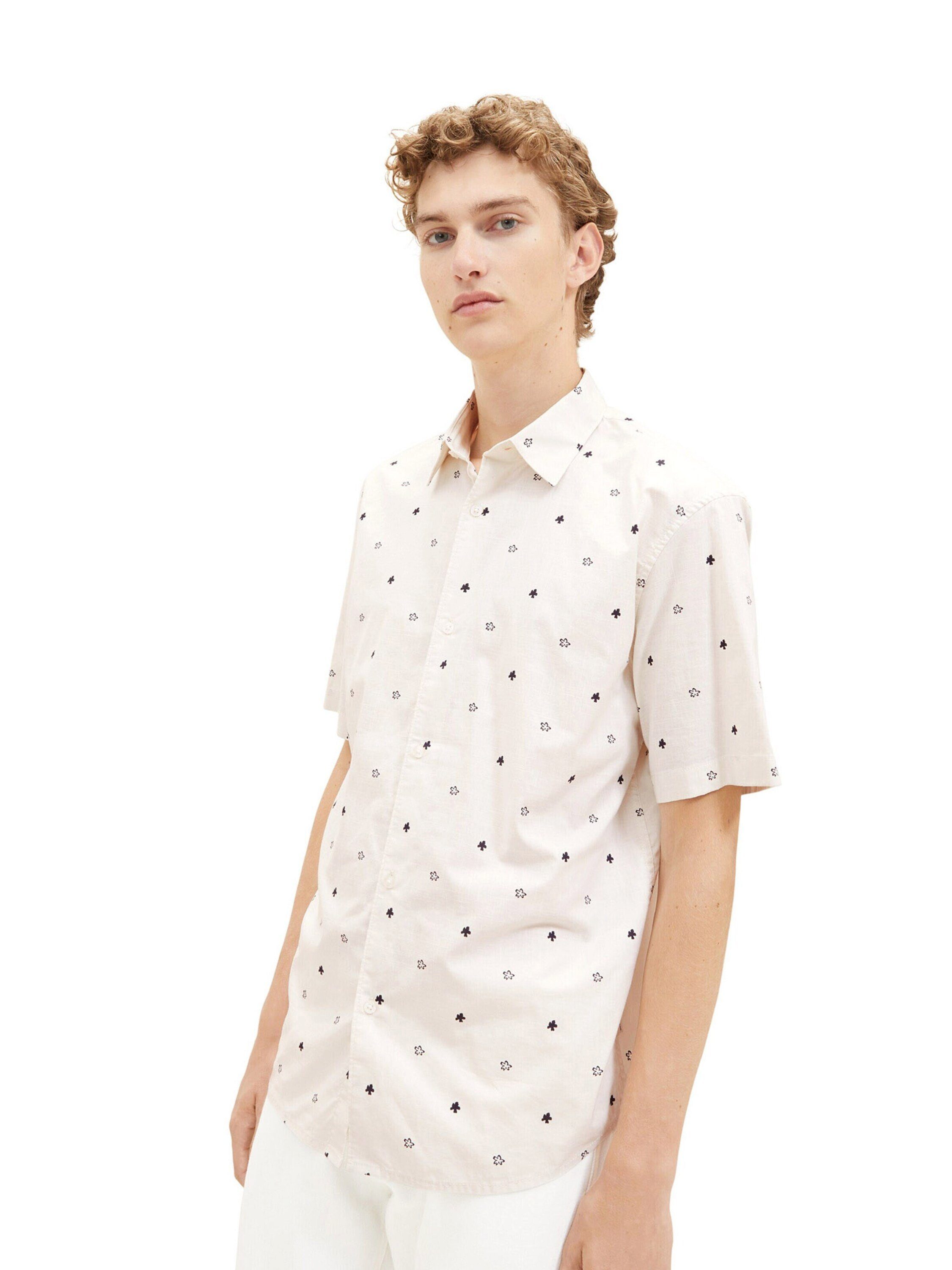 TOM TAILOR Denim Kurzarmhemd (1-tlg)