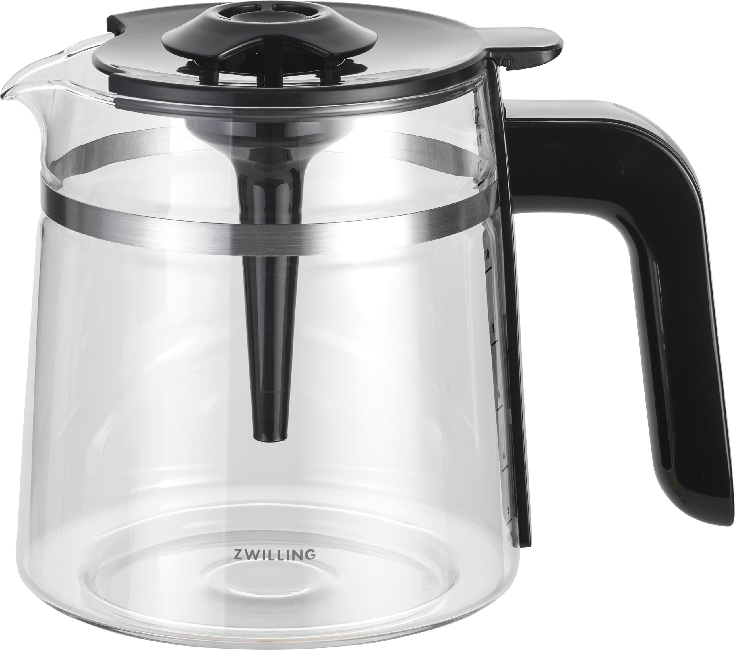 Zwilling Filterkaffeemaschine 1010447 Enfinigy, Filterkaffeemaschine mit Blooming-Funktion und Warmhalteplatte