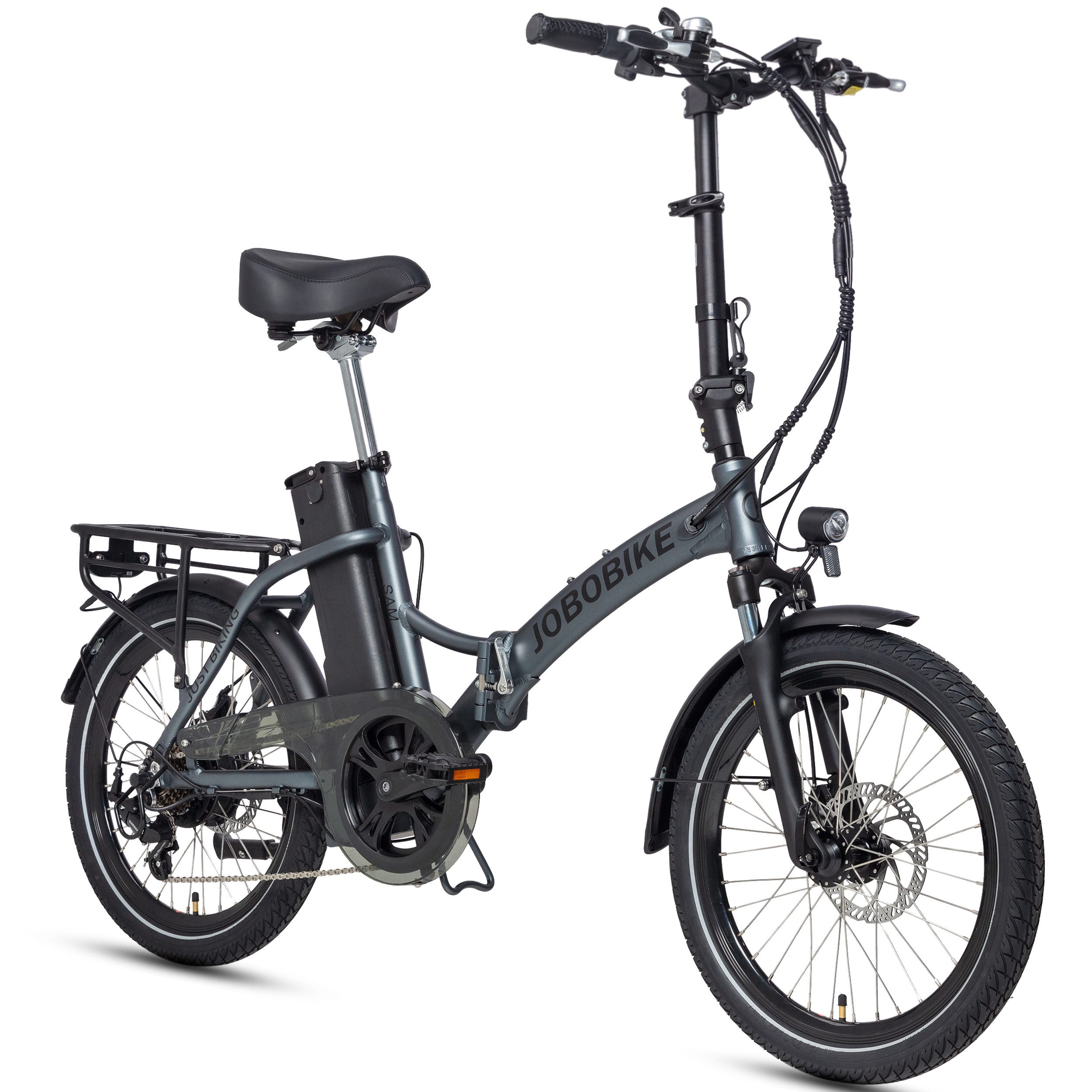 E-Bike Klapprad 20" für Damen & Herren, Sam, 468Wh, Cityrad, Pedelec, 60-110km