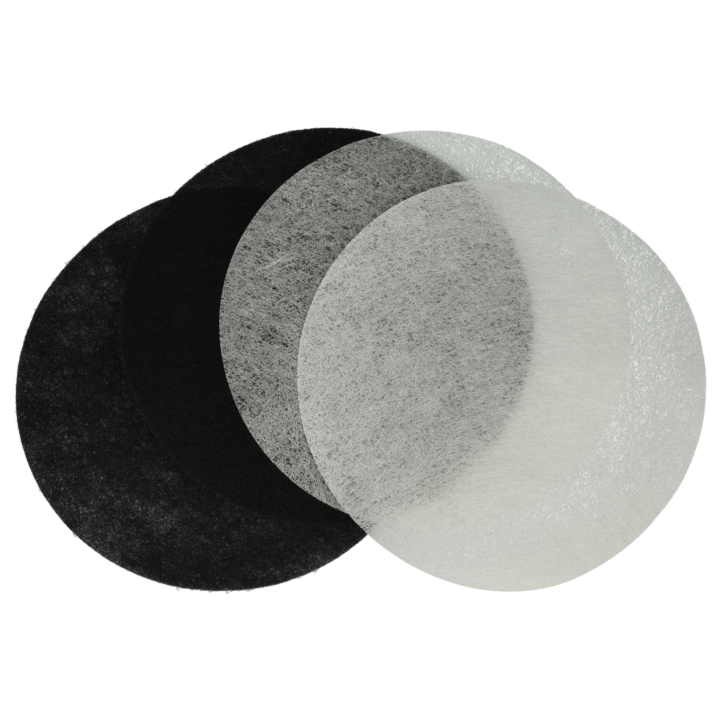 vhbw Filter-Set Ersatz für Moulinex AD-5 für Fritteuse, Zubehör für Moulinex Moulinex AD-5