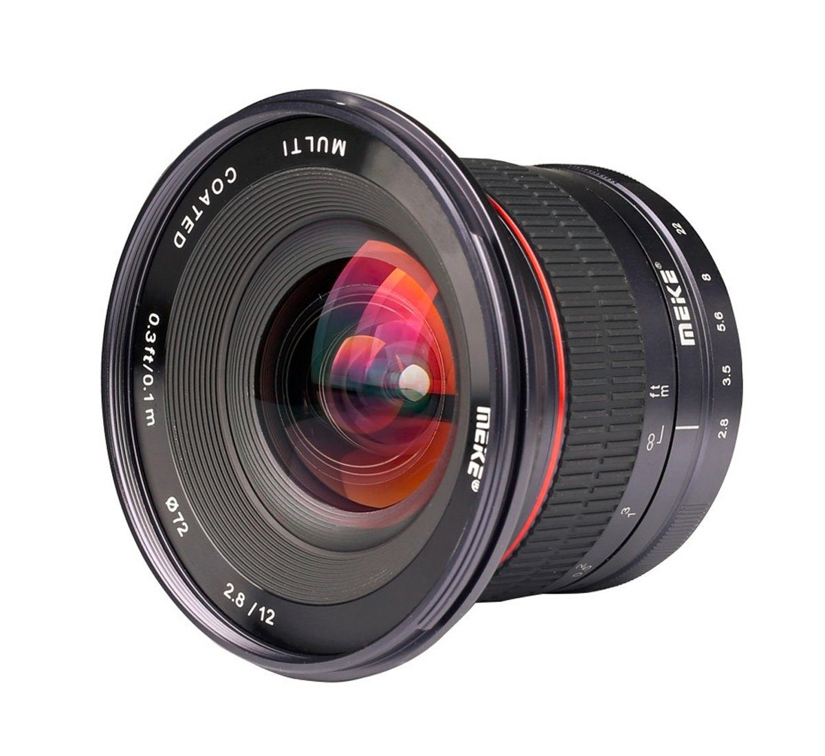 Meike Ultra-Weitwinkelobjektiv MK-12mm-F/2.8 für Canon EOS EF-M Objektiv