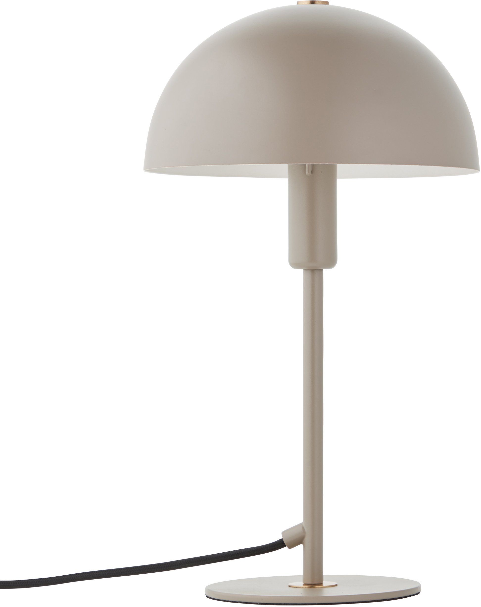 LeGer Home by Lena Gercke Tischleuchte Linnea Pilz Lampe, ohne Leuchtmittel, Pilzleuchte, Tischlampe, Metallsockel, Höhe 35,5 cm
