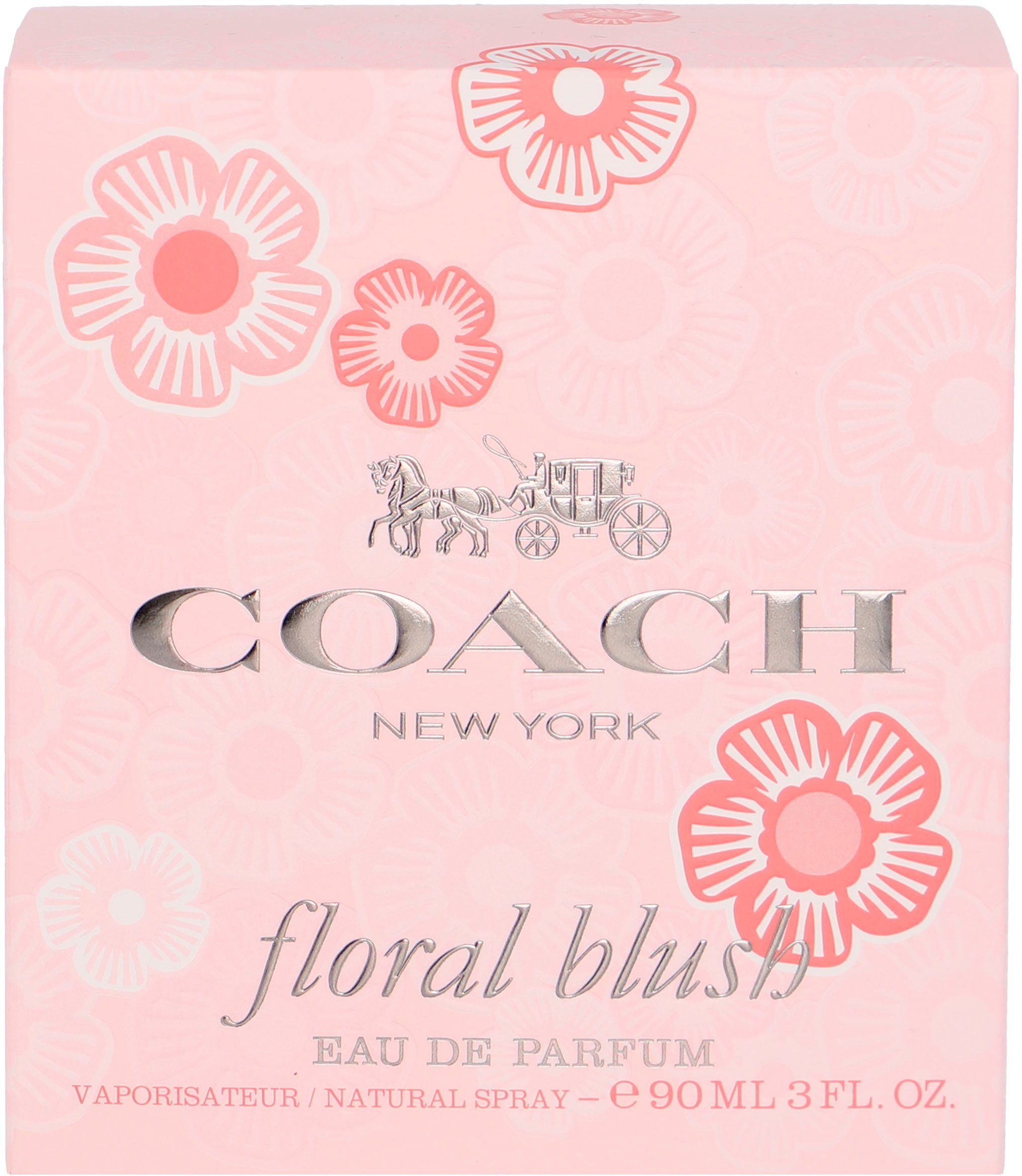 COACH Eau de Parfum Floral Blush, mit Goji-Beeren in der Kopfnote
