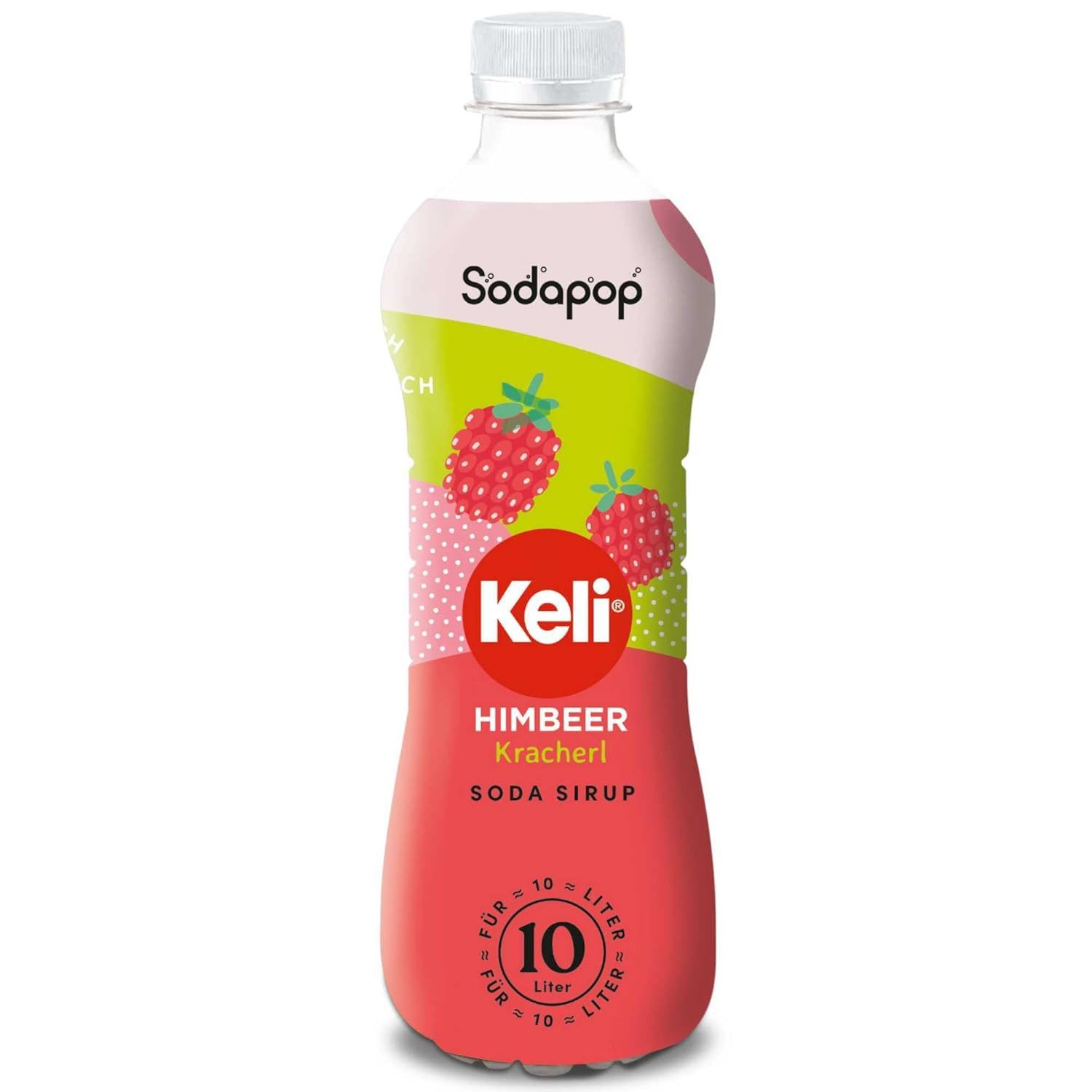 Sodapop Getränke-Sirup SODAPOP KELI Sirup 3er Set, 0,5 l, 500 ml, (Set, 1x Keli Ananas, 1x Keli Maracuja, 1x Keli Himbeer), Immer verdünnen!